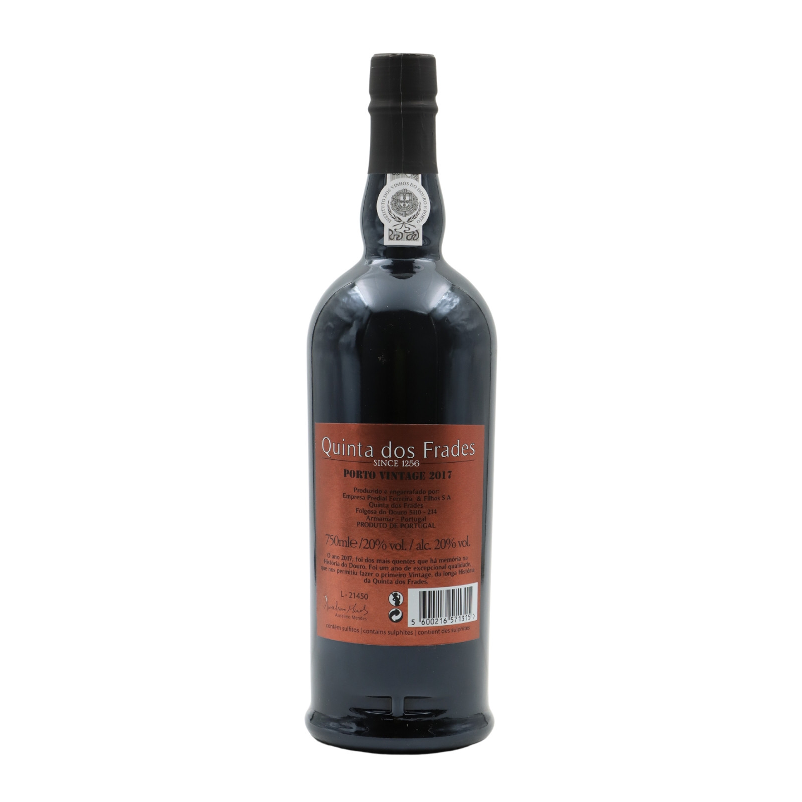 Quinta dos Frades Vintage Port 2017
