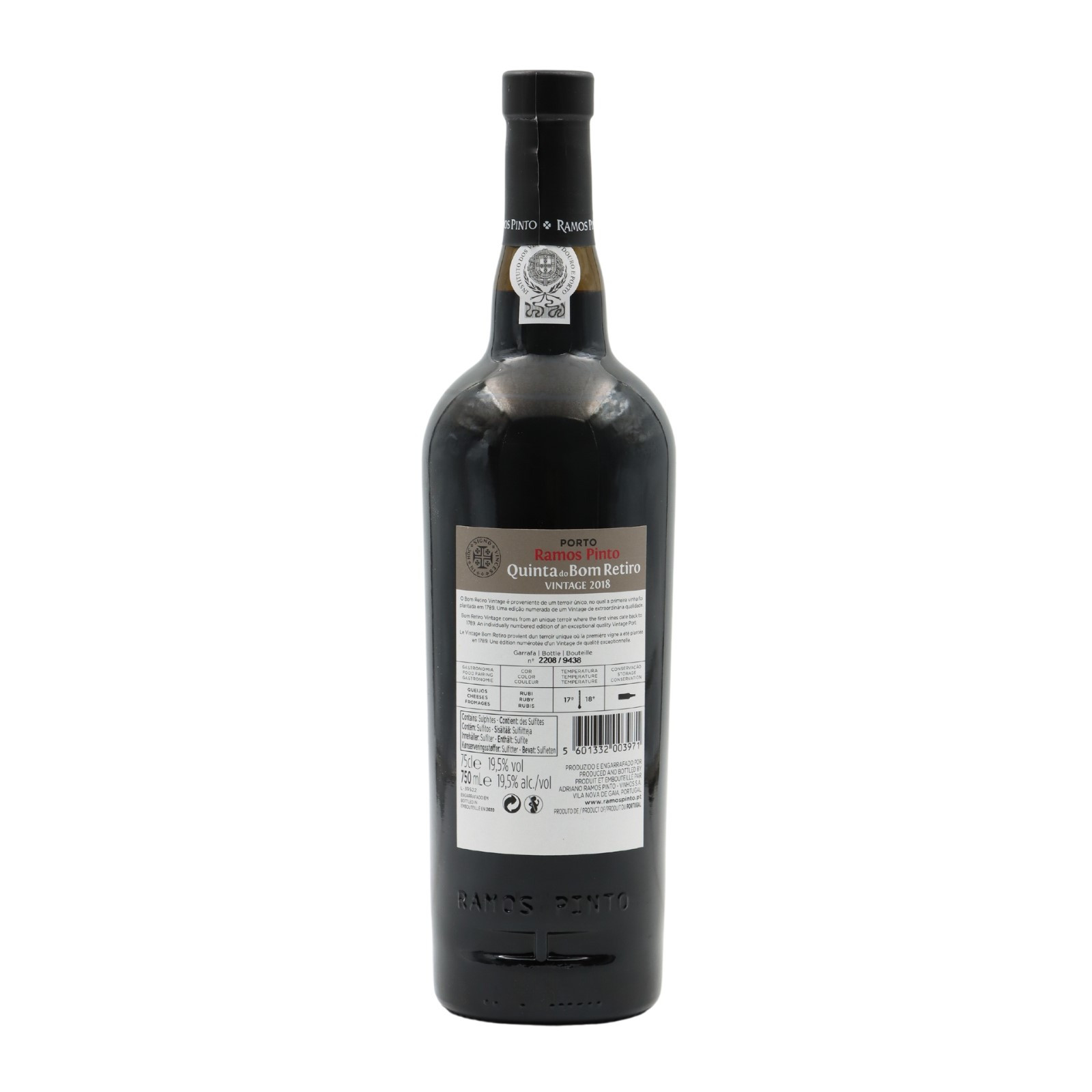 Quinta do Bom Retiro Vintage Portwein 2018