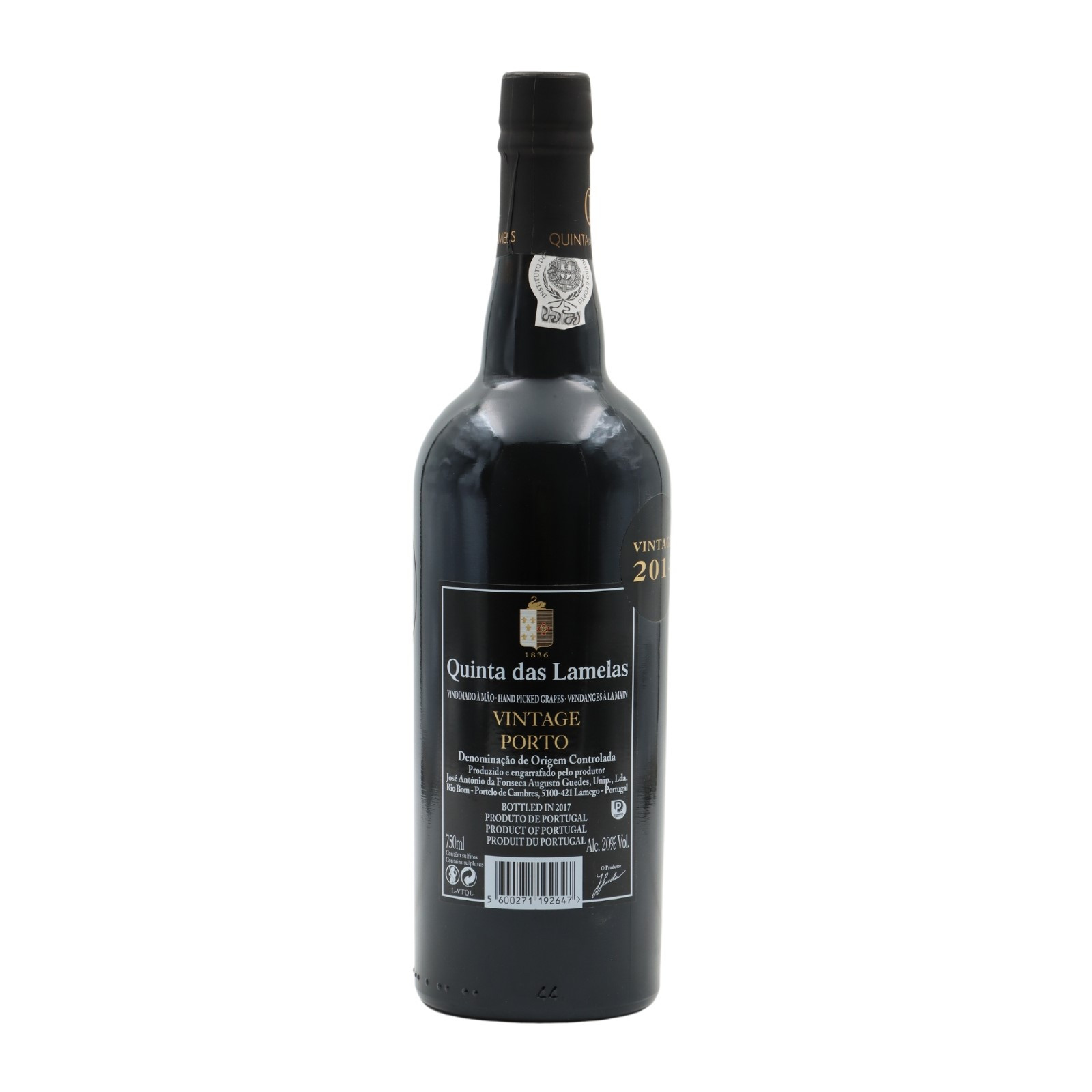 Quinta das Lamelas Vintage Porto 2014