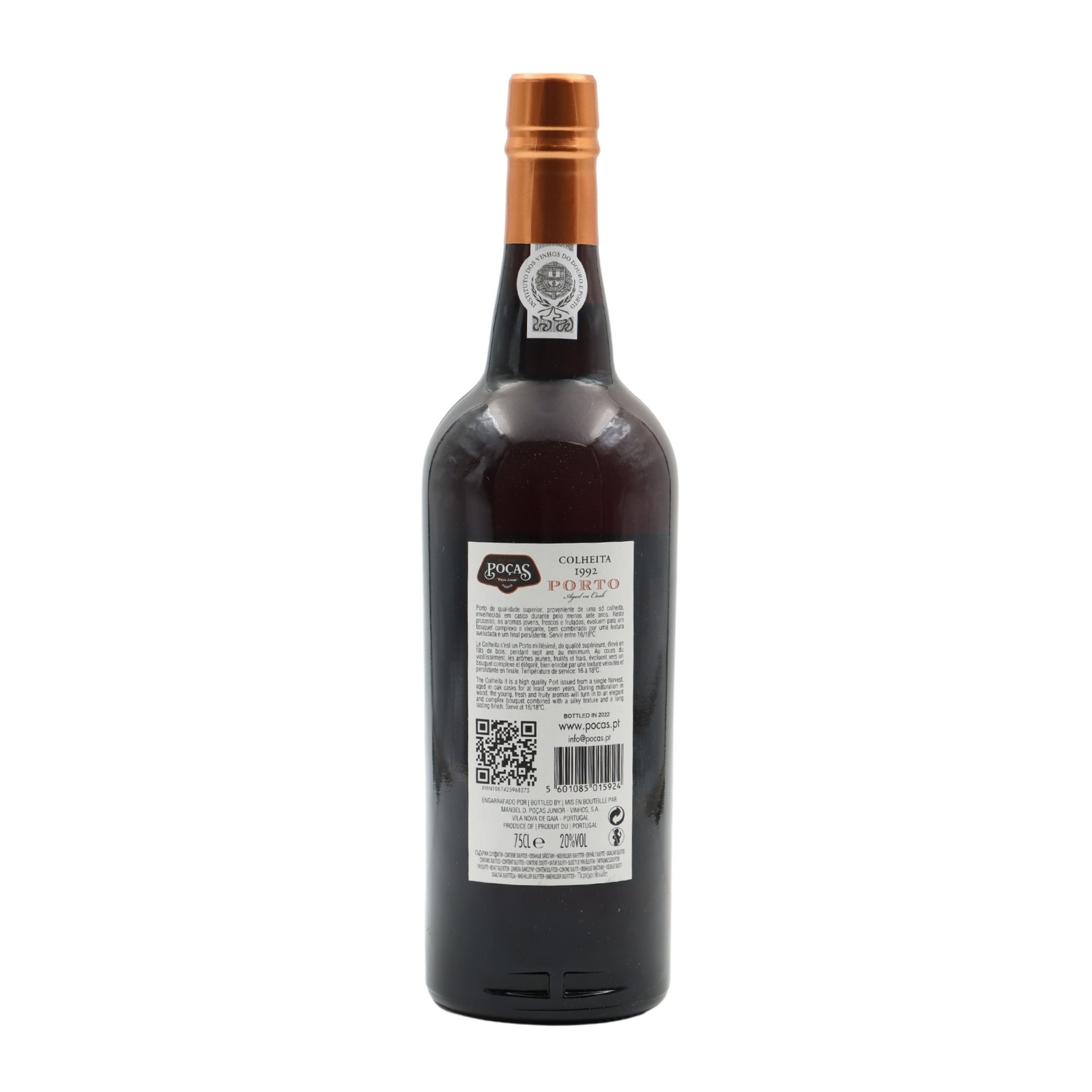 Poças Colheita Port 1992