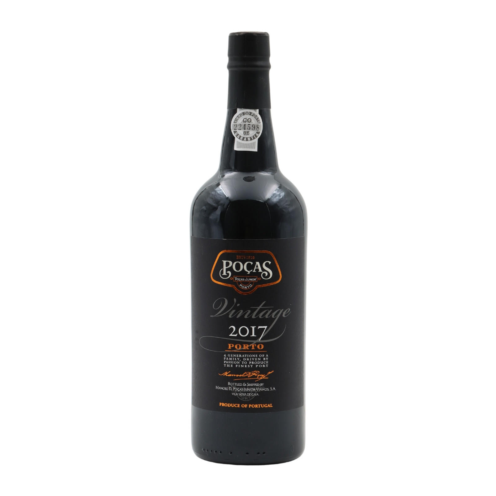 Poças Vintage Portwein 2017