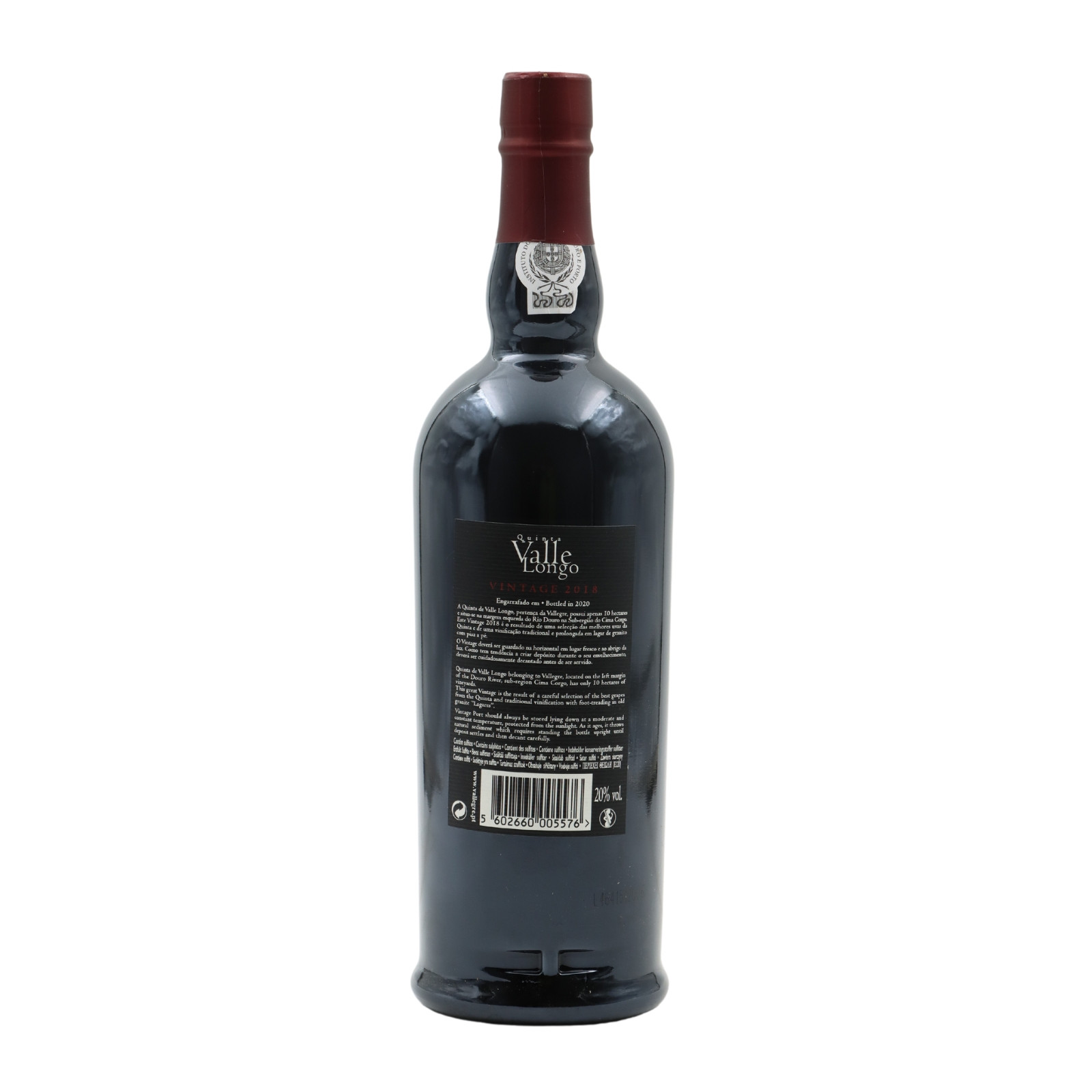 Quinta de Valle Longo Vintage Porto 2018