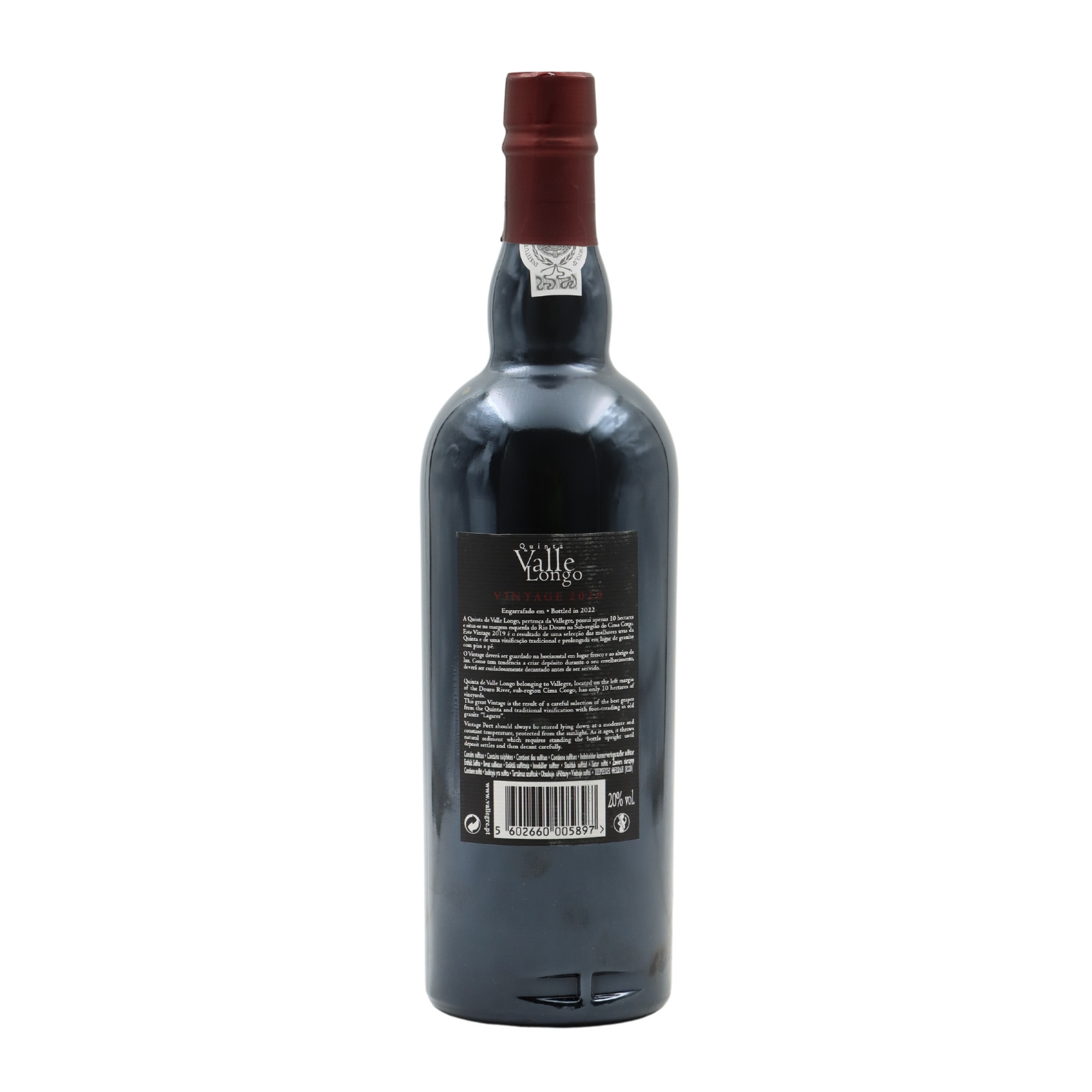 Quinta de Valle Longo Vintage Porto 2020
