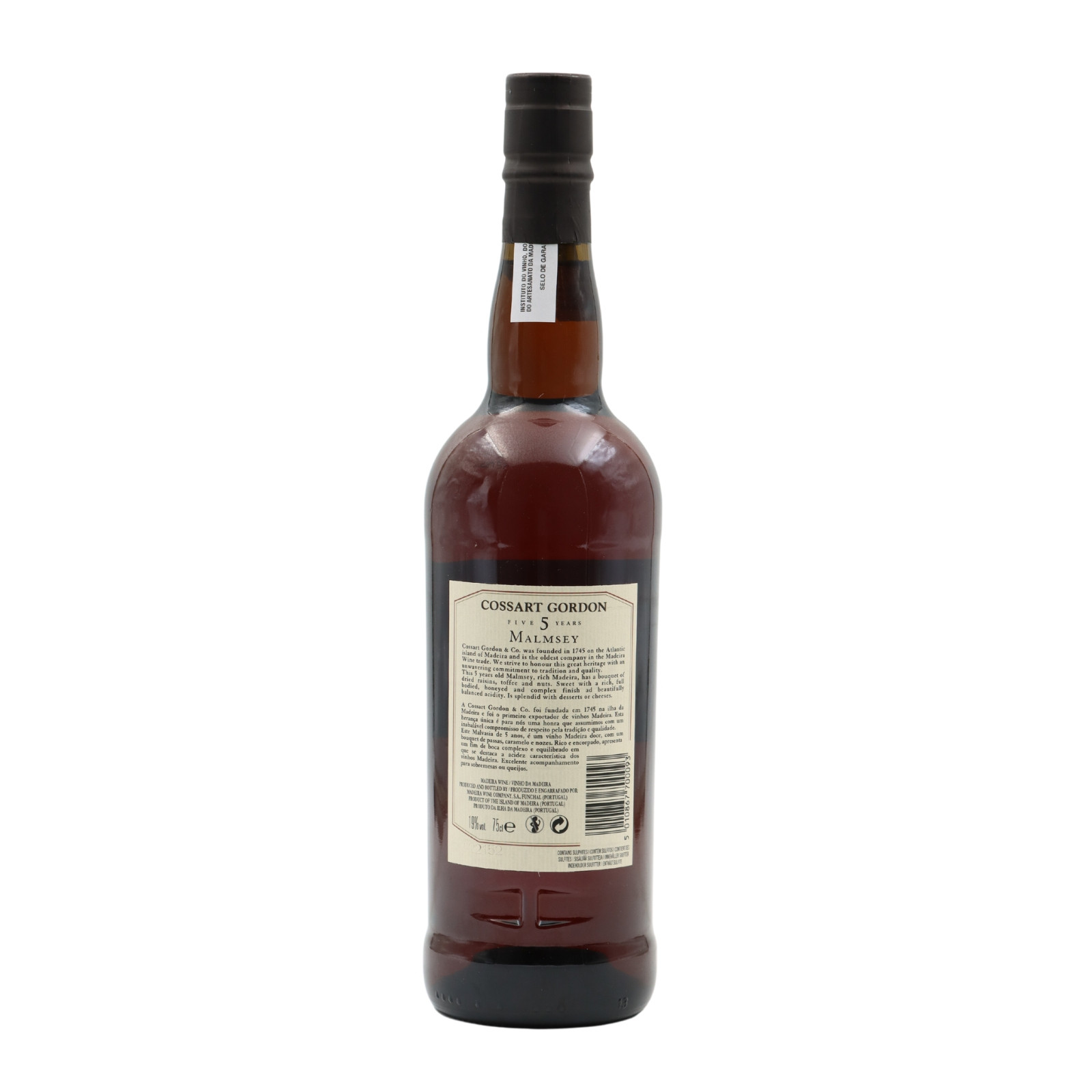 Cossart Gordon 5 anni Malmsey Full Rich