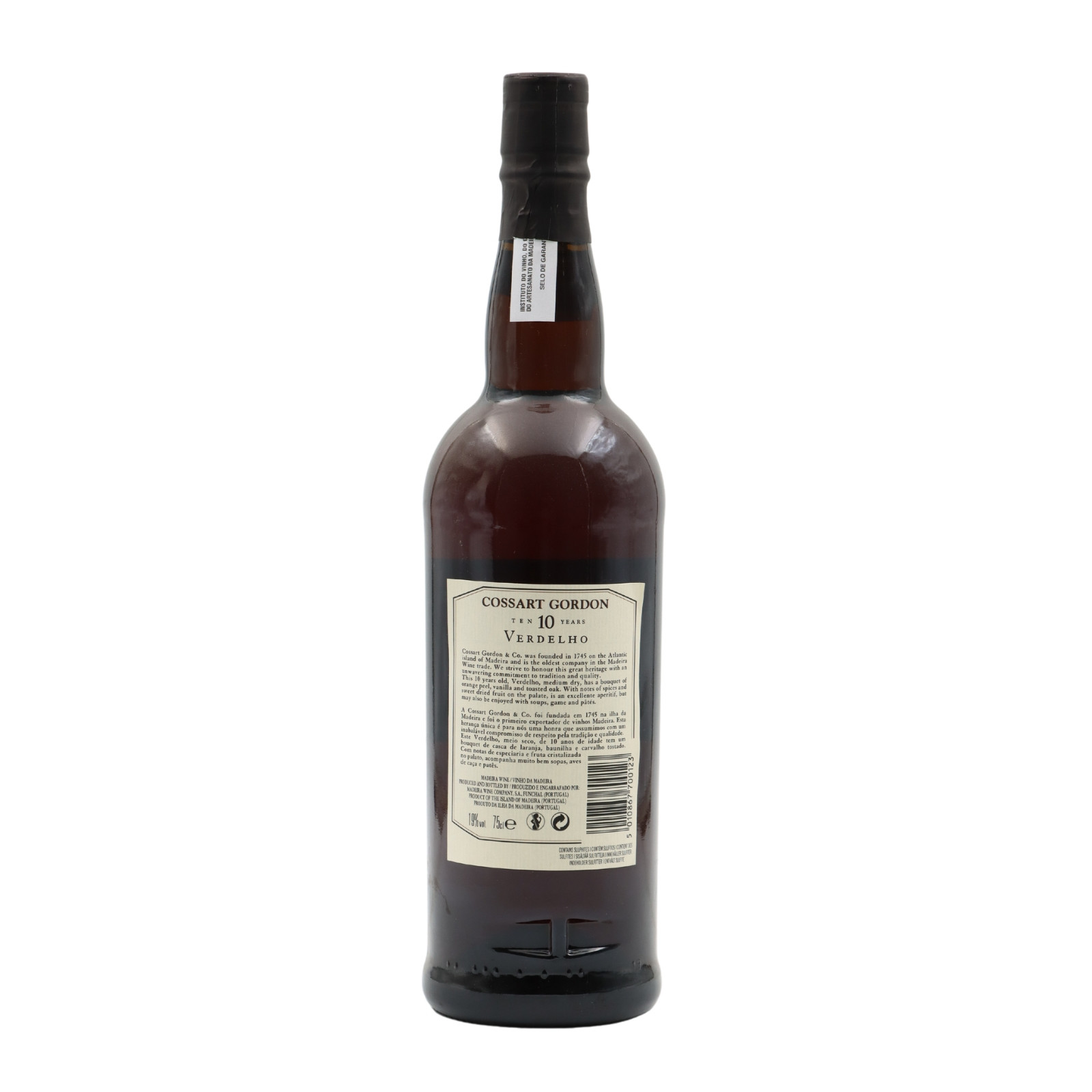 Cossart Gordon 10 years Verdelho Medium Dry