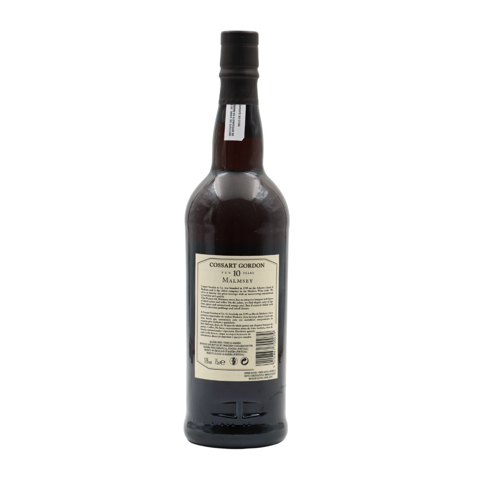 Cossart Gordon 10 Anos Malmsey Doce
