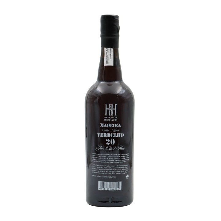 Henriques Henriques Verdelho 20 years Madeira