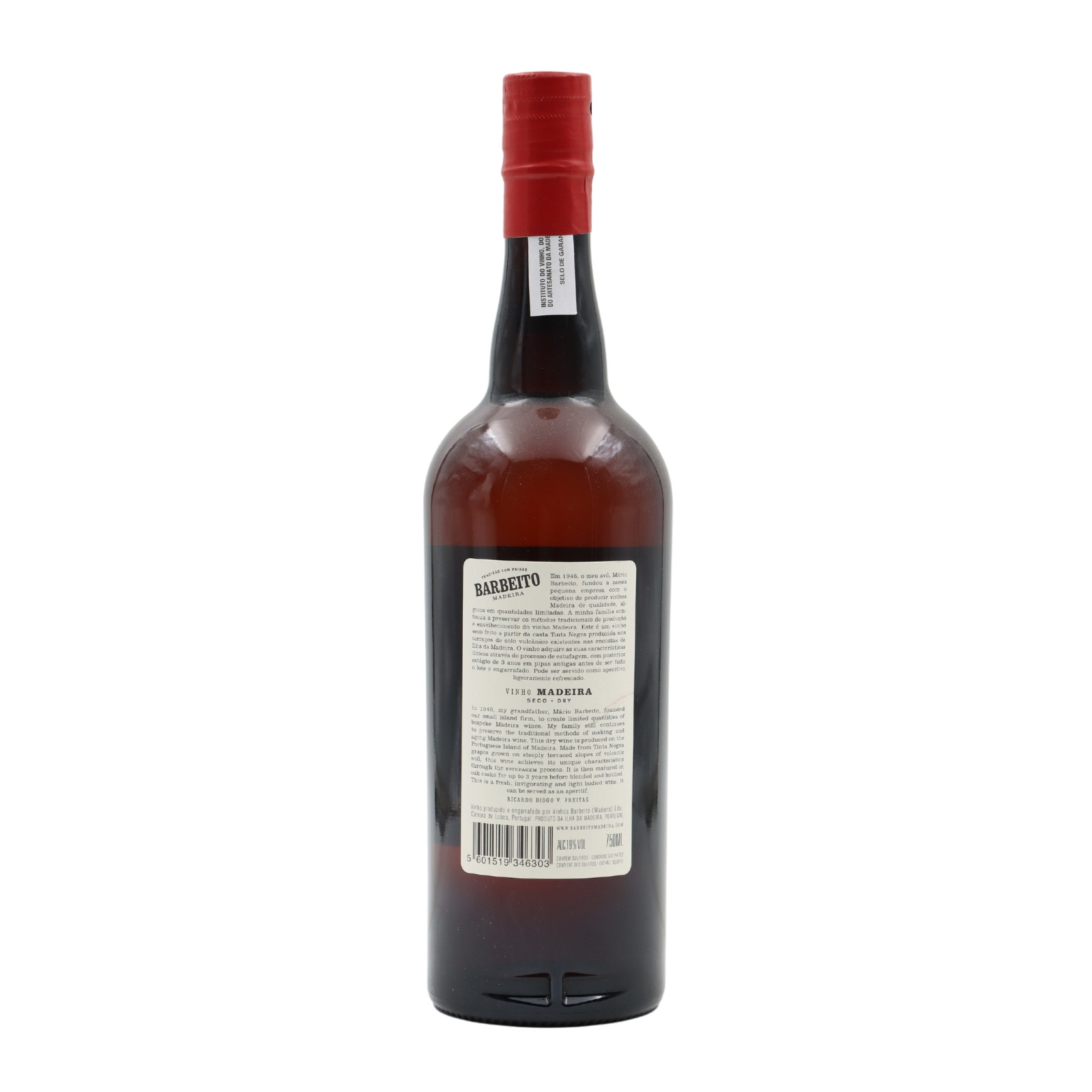 Barbeito Dry 3 años Madeira