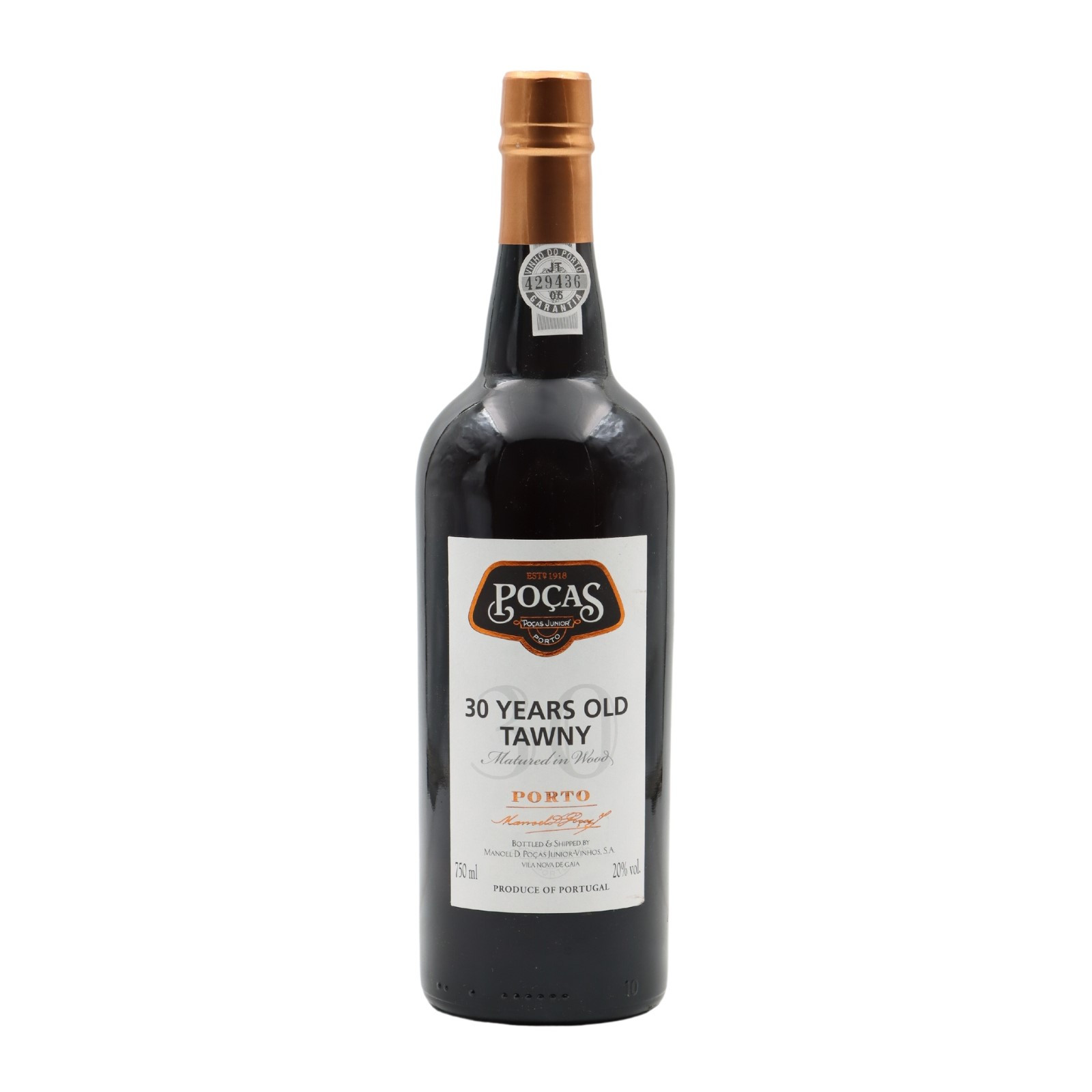 Poças 30 jahre Tawny Portwein