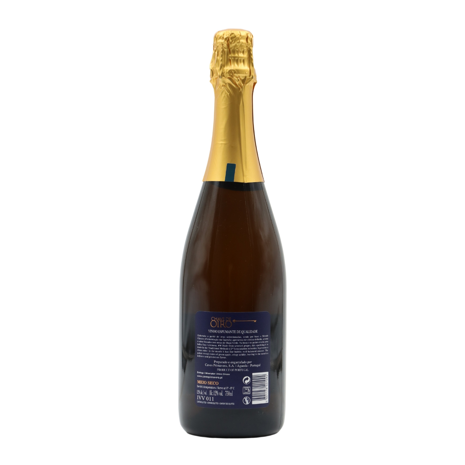 Primavera Chave D´Oiro Medium Dry Sekt