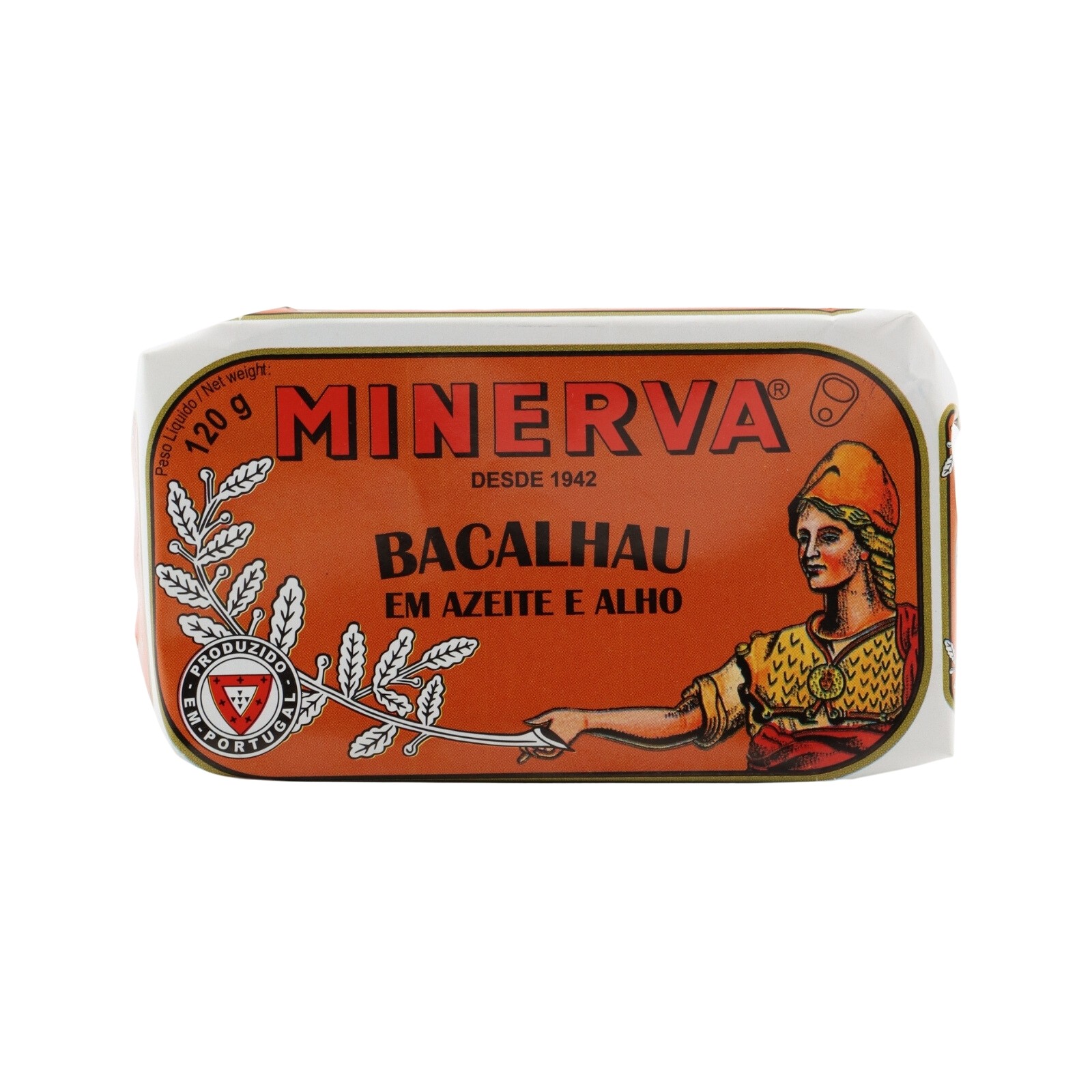 Minerva Kabeljau in Olivenöl und Knoblauch