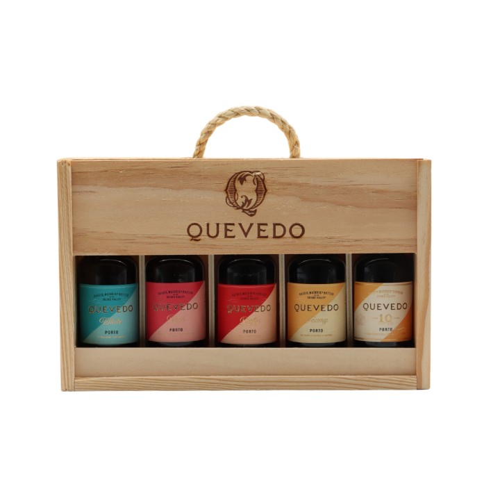 Quevedo 5 Port Wines in premium case
