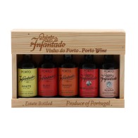 Quinta do Infantado 5 Porto wines in wooden box