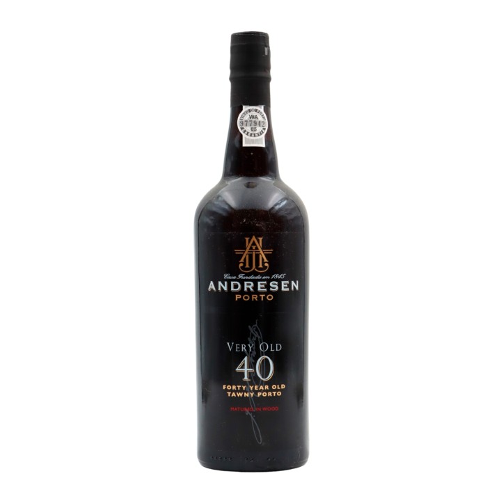 J H Andresen 40 jahre Portwein