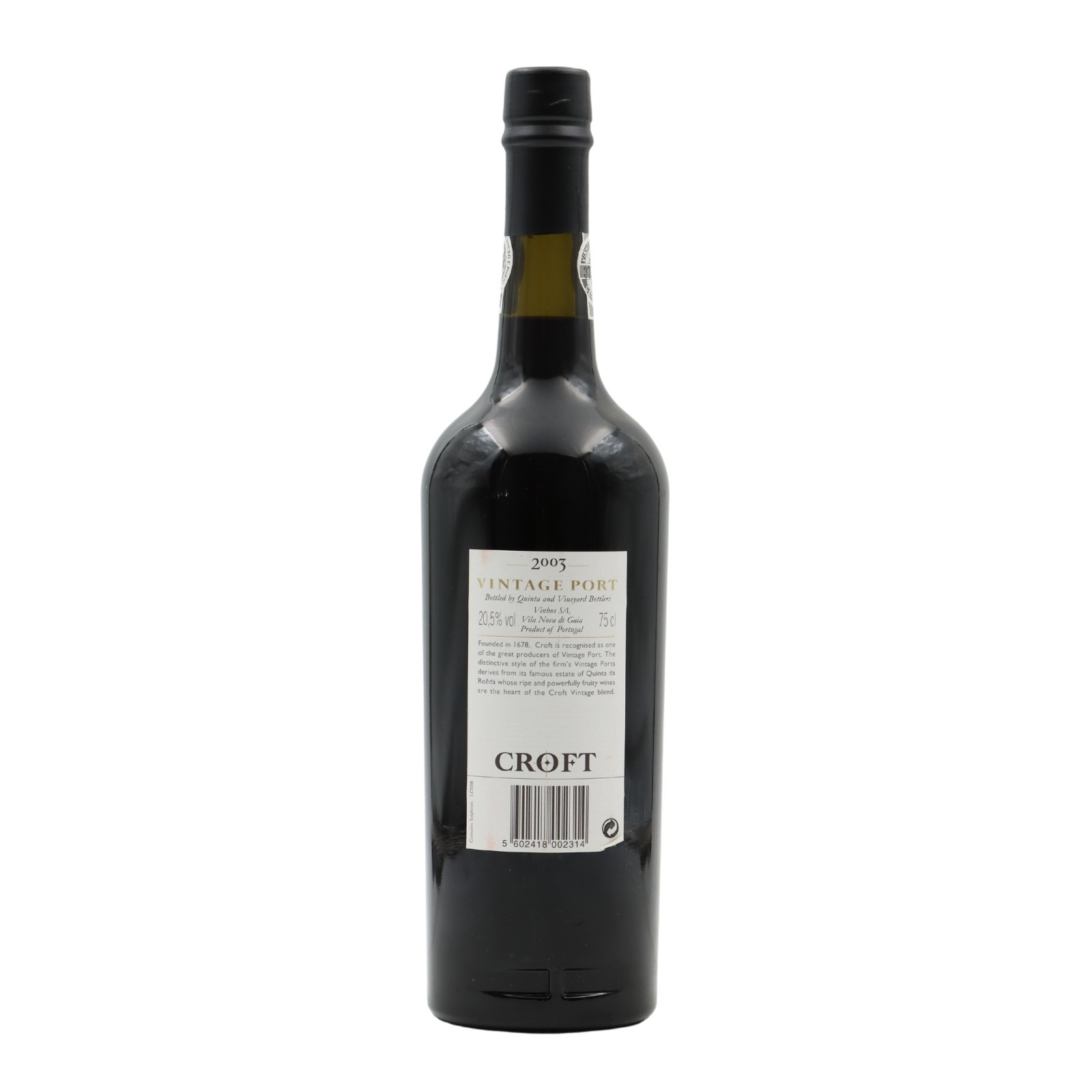 Croft Vintage Port 2003