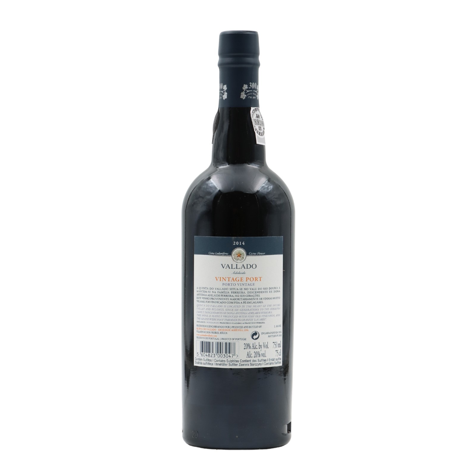 Vallado Vintage Adelaide Port 2014