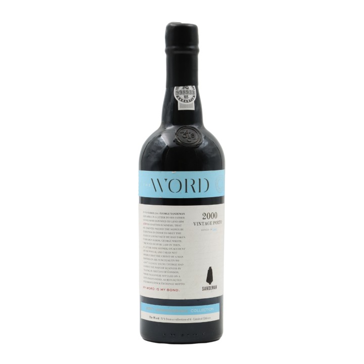 Sandeman 225Y The Word Vintage Port 2000