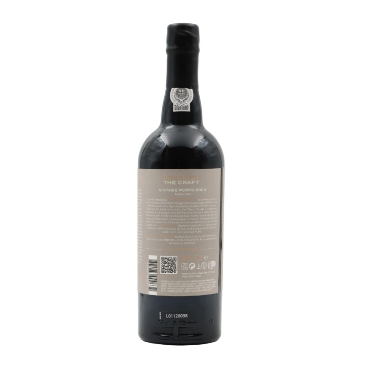 Sandeman 225Y Craft Vintage Portwein 2000
