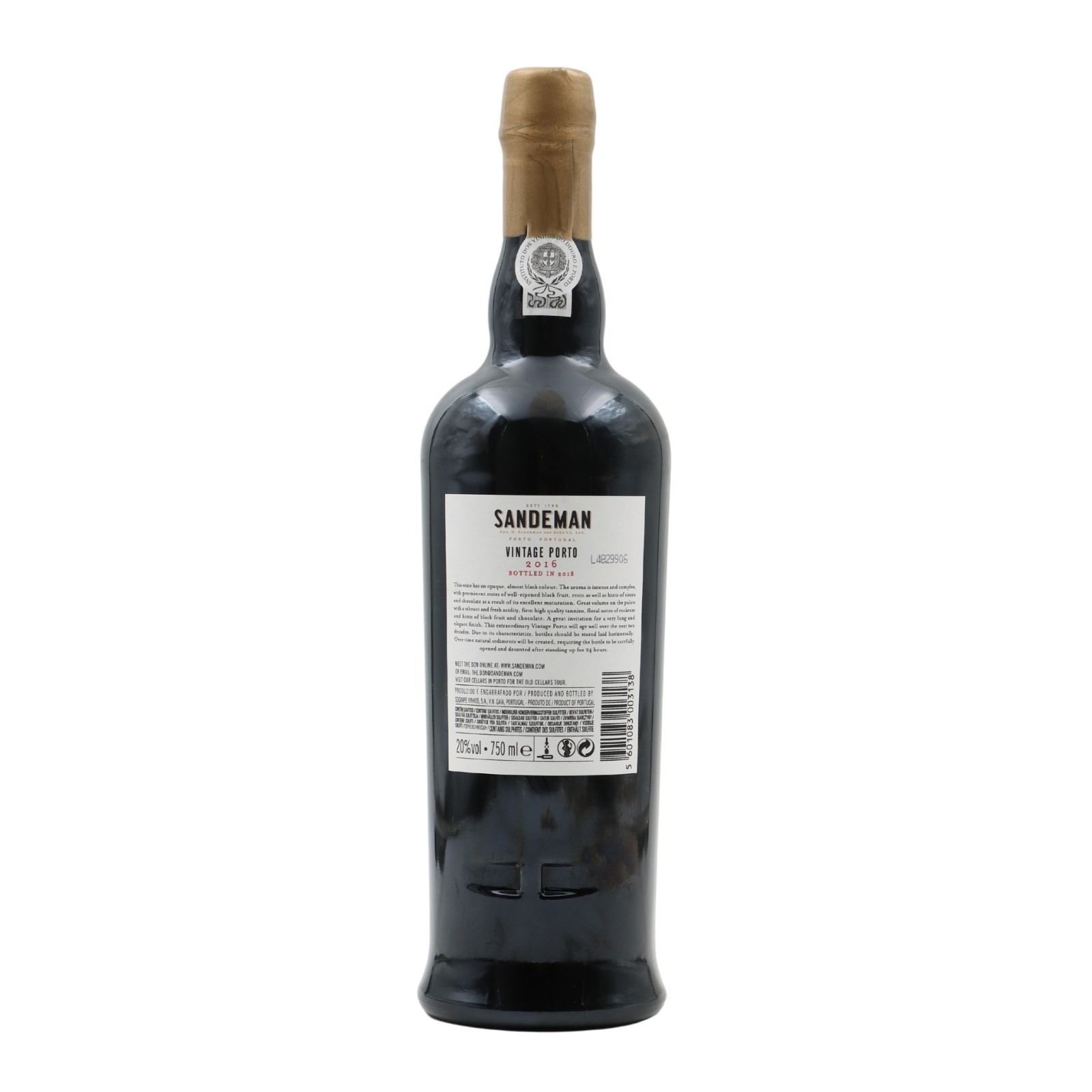 Sandeman Vintage Porto 2016