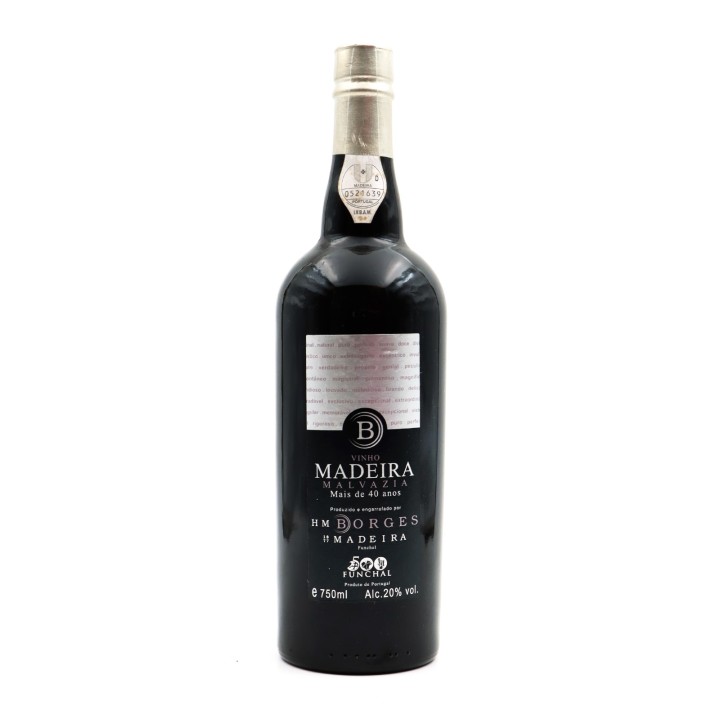 H M Borges Malmsey 40 jahre Madeira