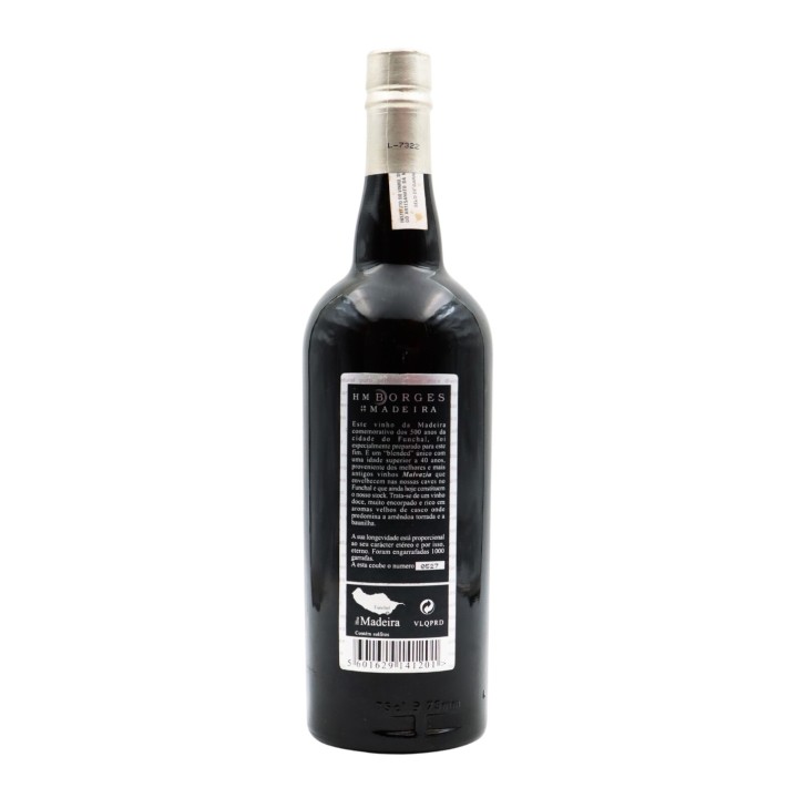H M Borges Malmsey 40 jahre Madeira