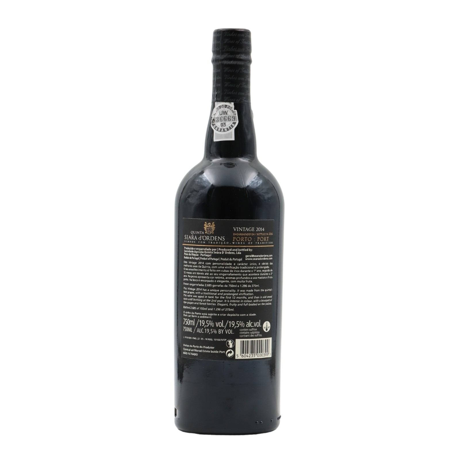 Quinta de Seara D'Ordens Vintage Port 2014
