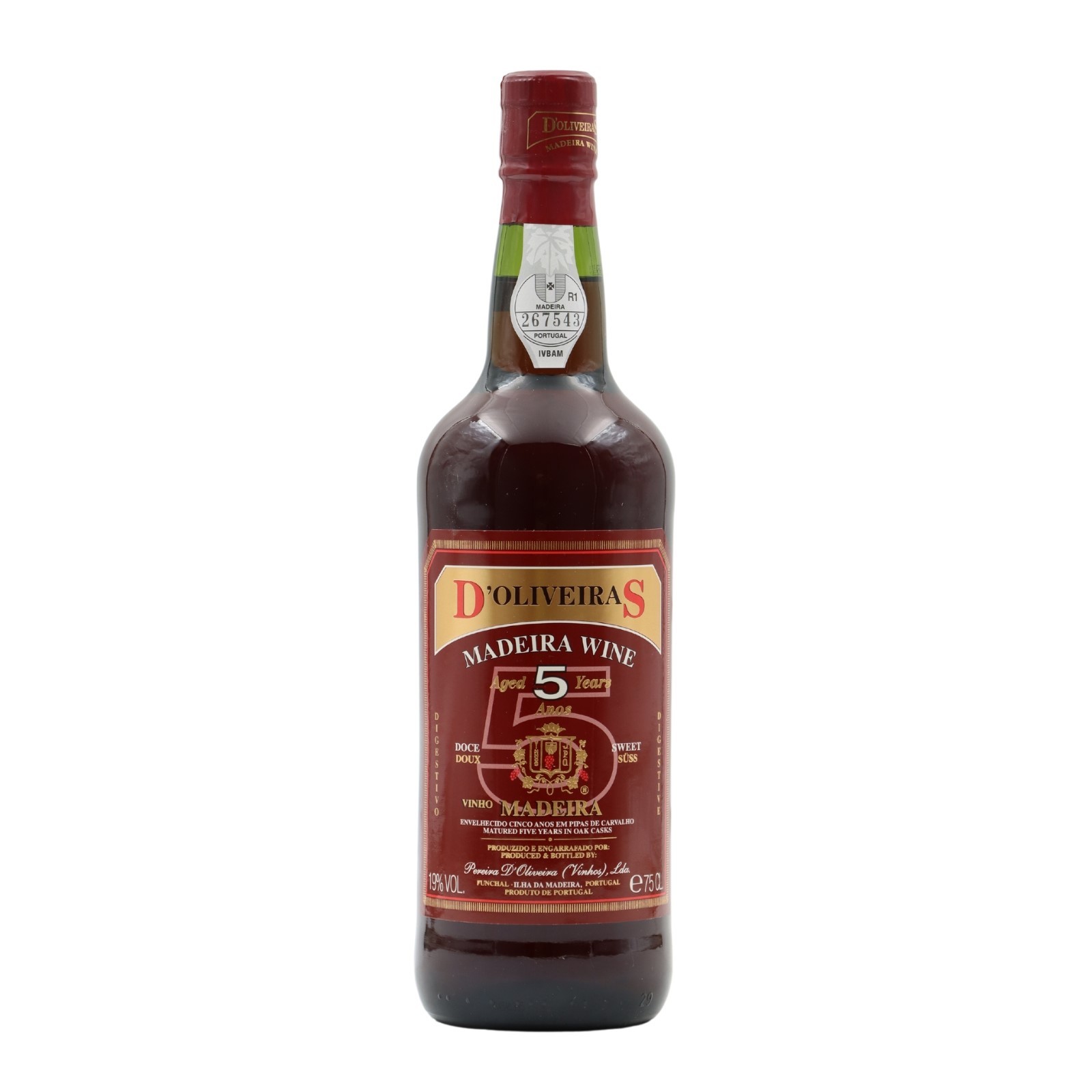 D´Oliveiras Sweet 5 ans Madeira