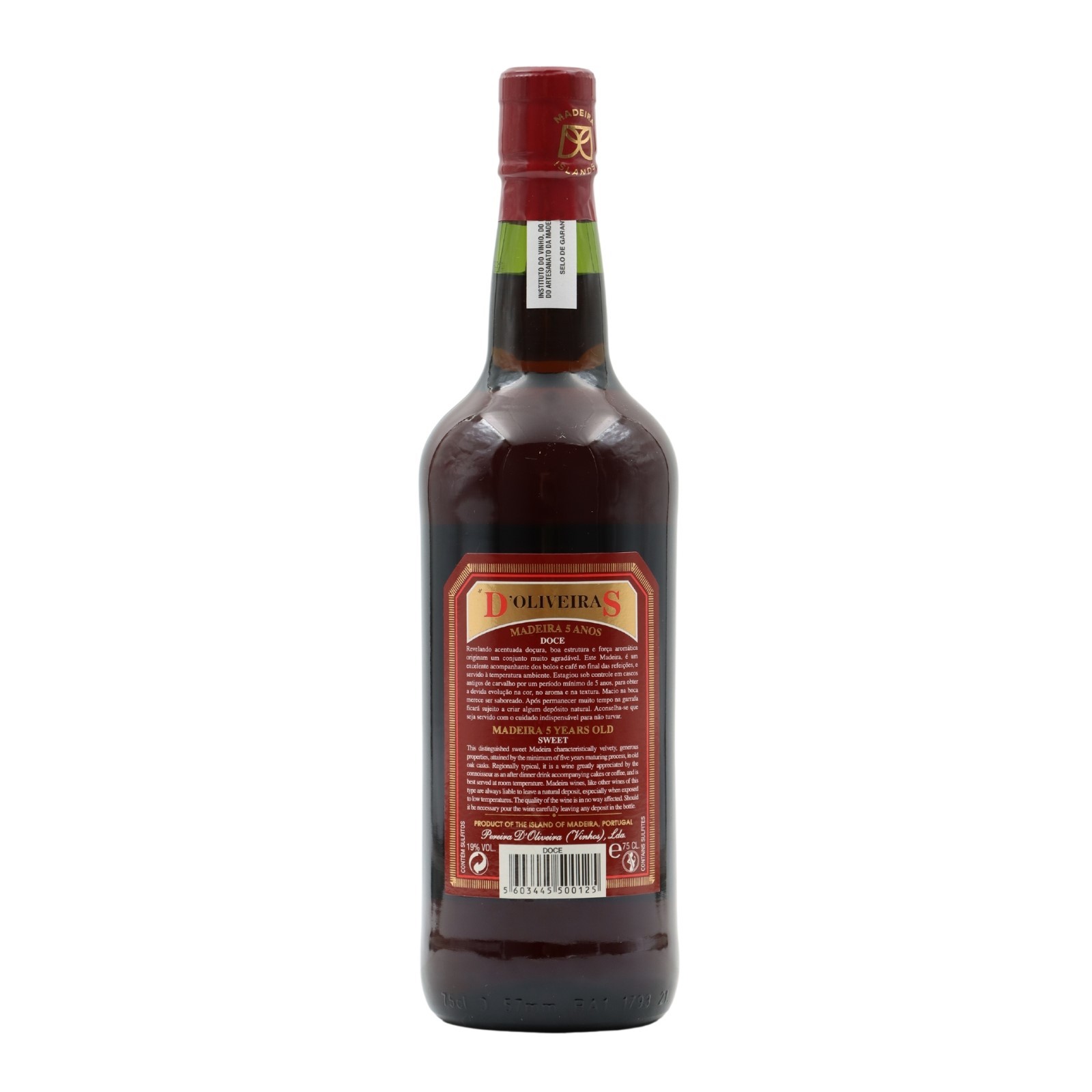 D´Oliveiras Sweet 5 ans Madeira