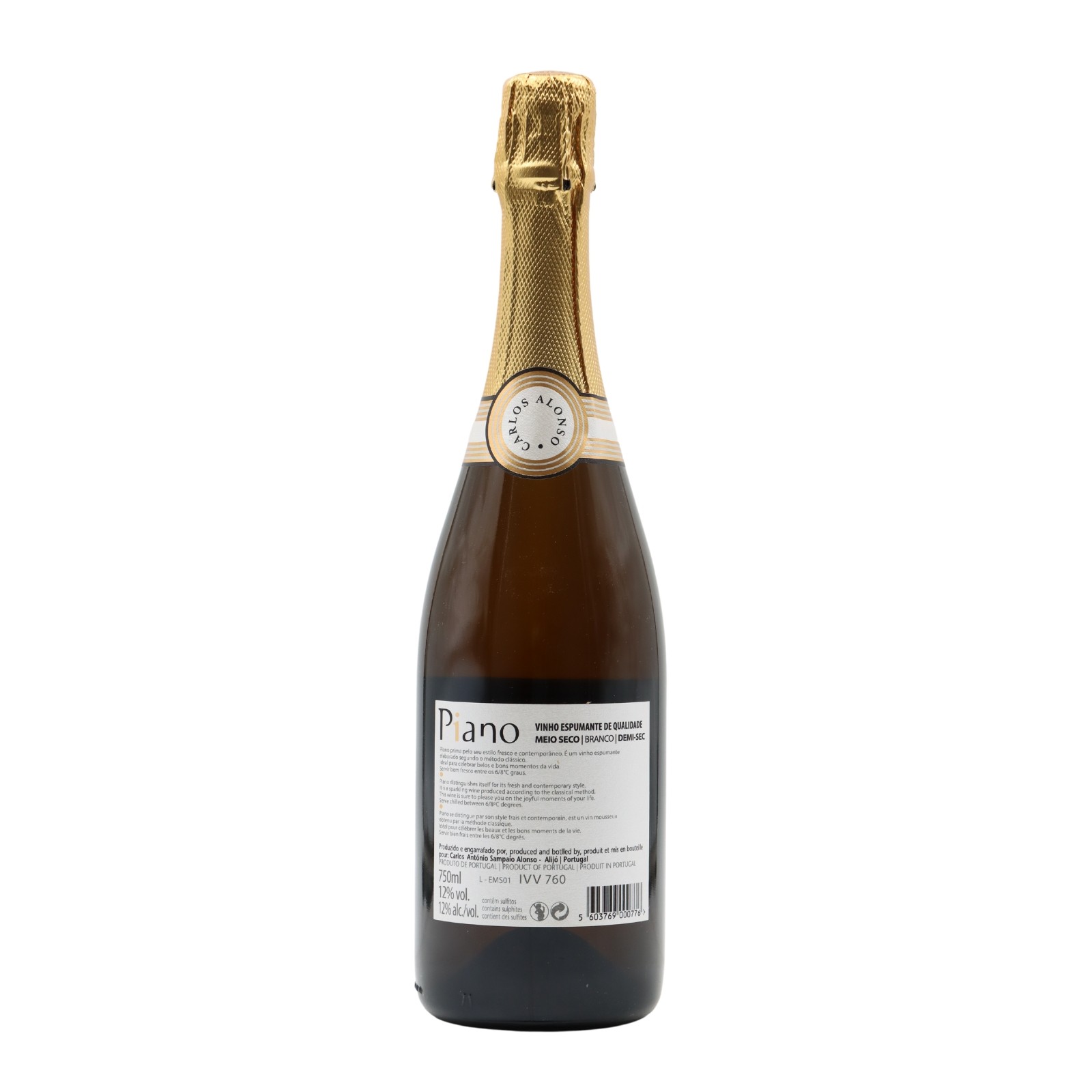 Piano Medium Dry Sparkling