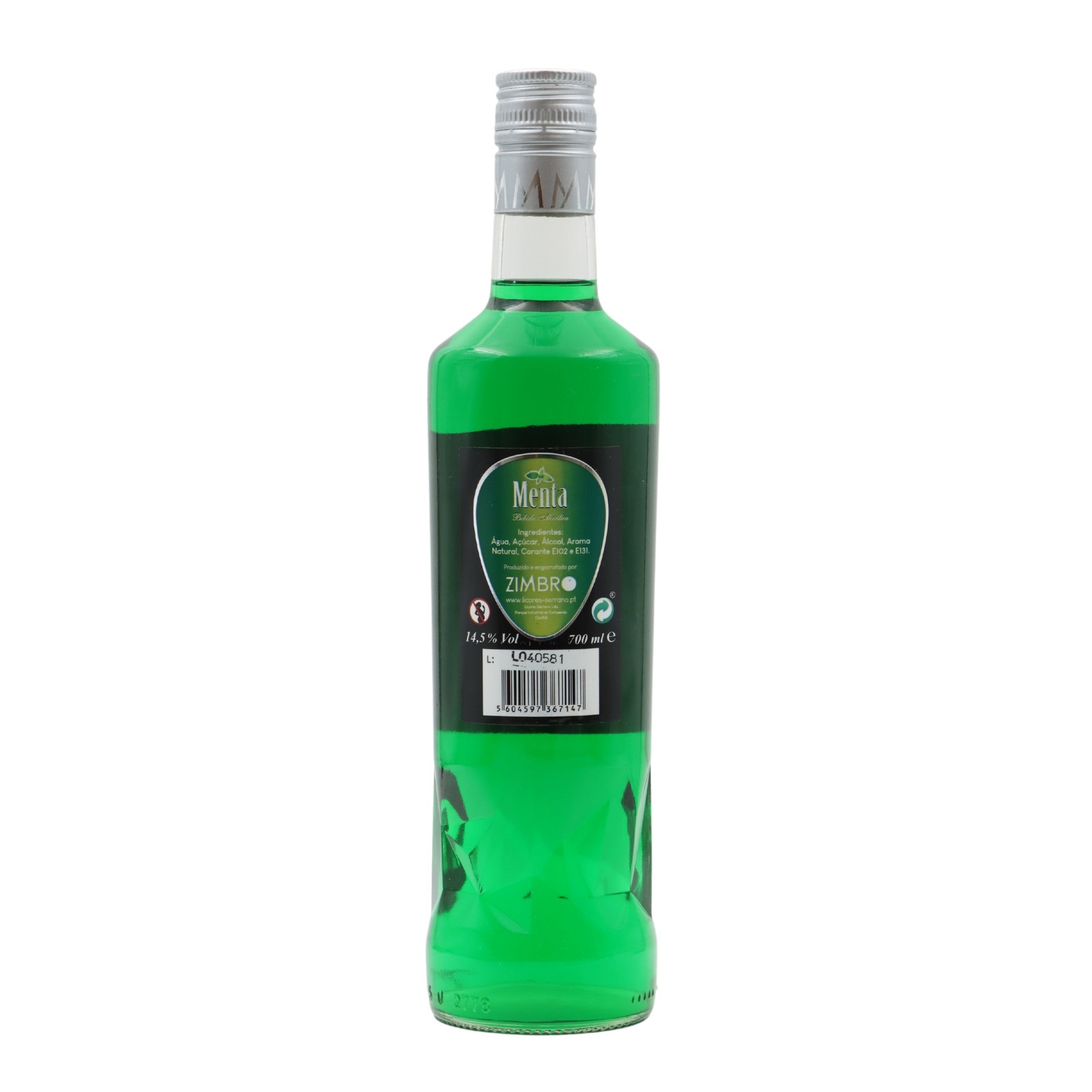 Zimbro Mint Licor de menta