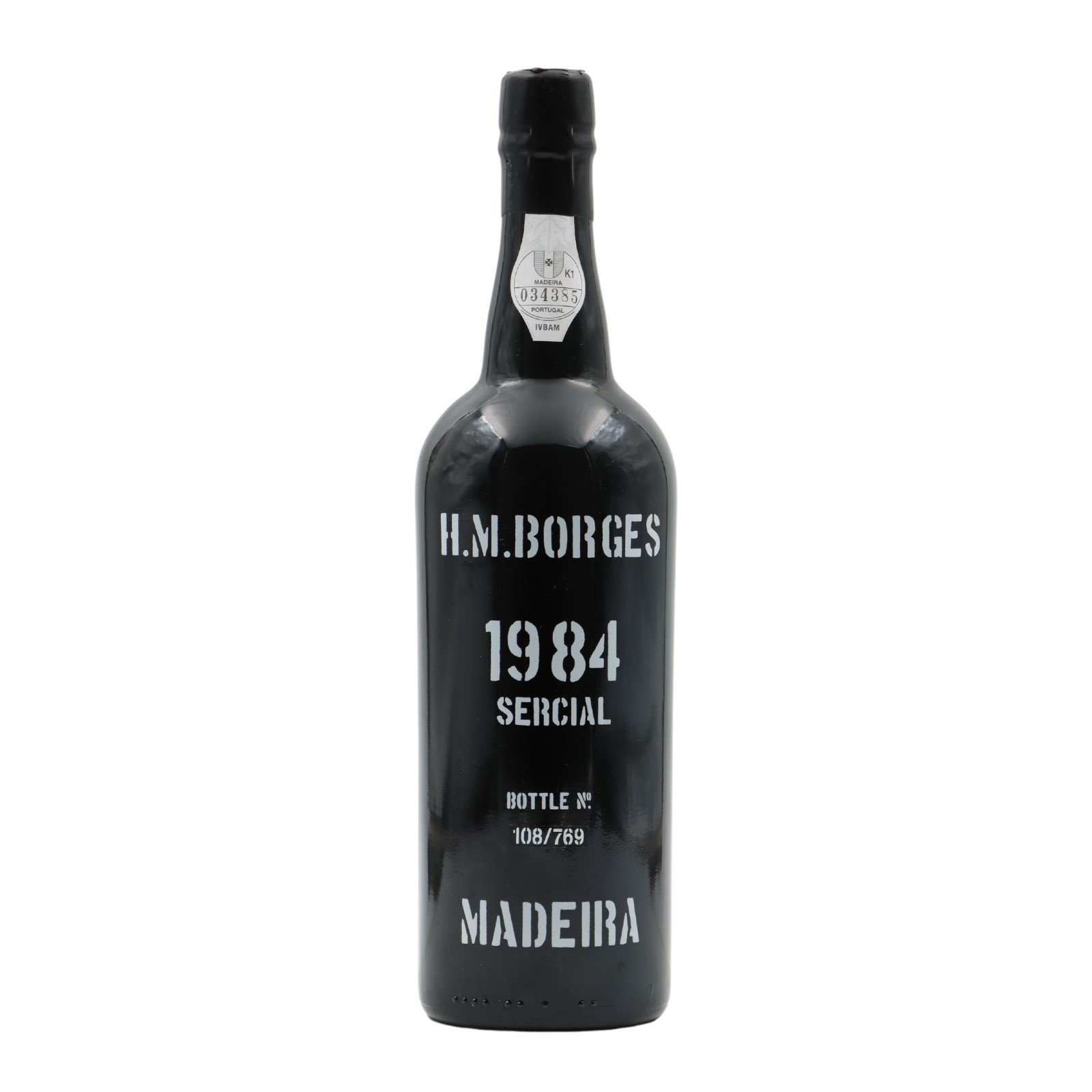 H M Borges Sercial Colheita Madeira 1984