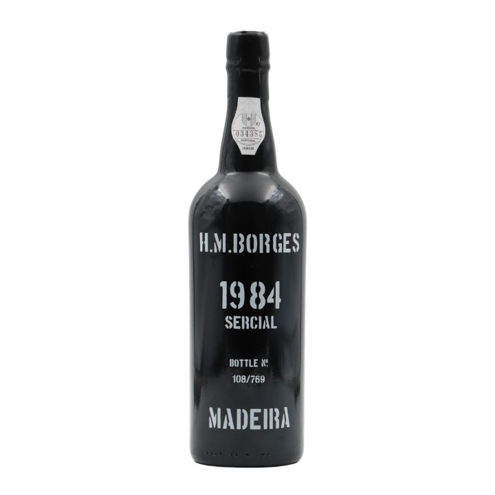 H M Borges Sercial Colheita Madeira 1984
