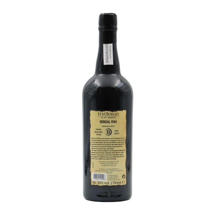 H M Borges Sercial Colheita Madeira 1984