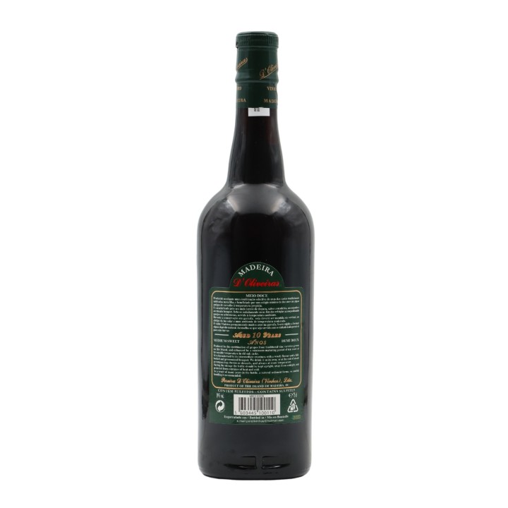 D´Oliveiras Medium Sweet 10 anni Madeira