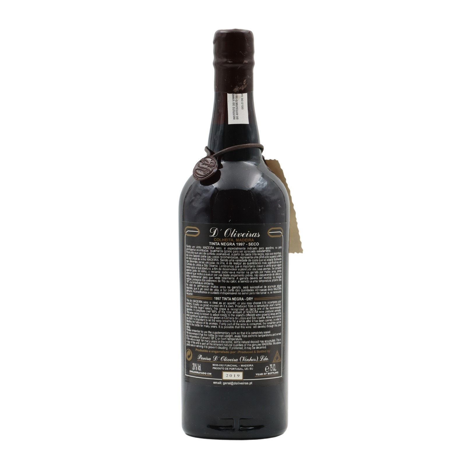 D´Oliveiras Tinta Negra Dry Madeira 1997