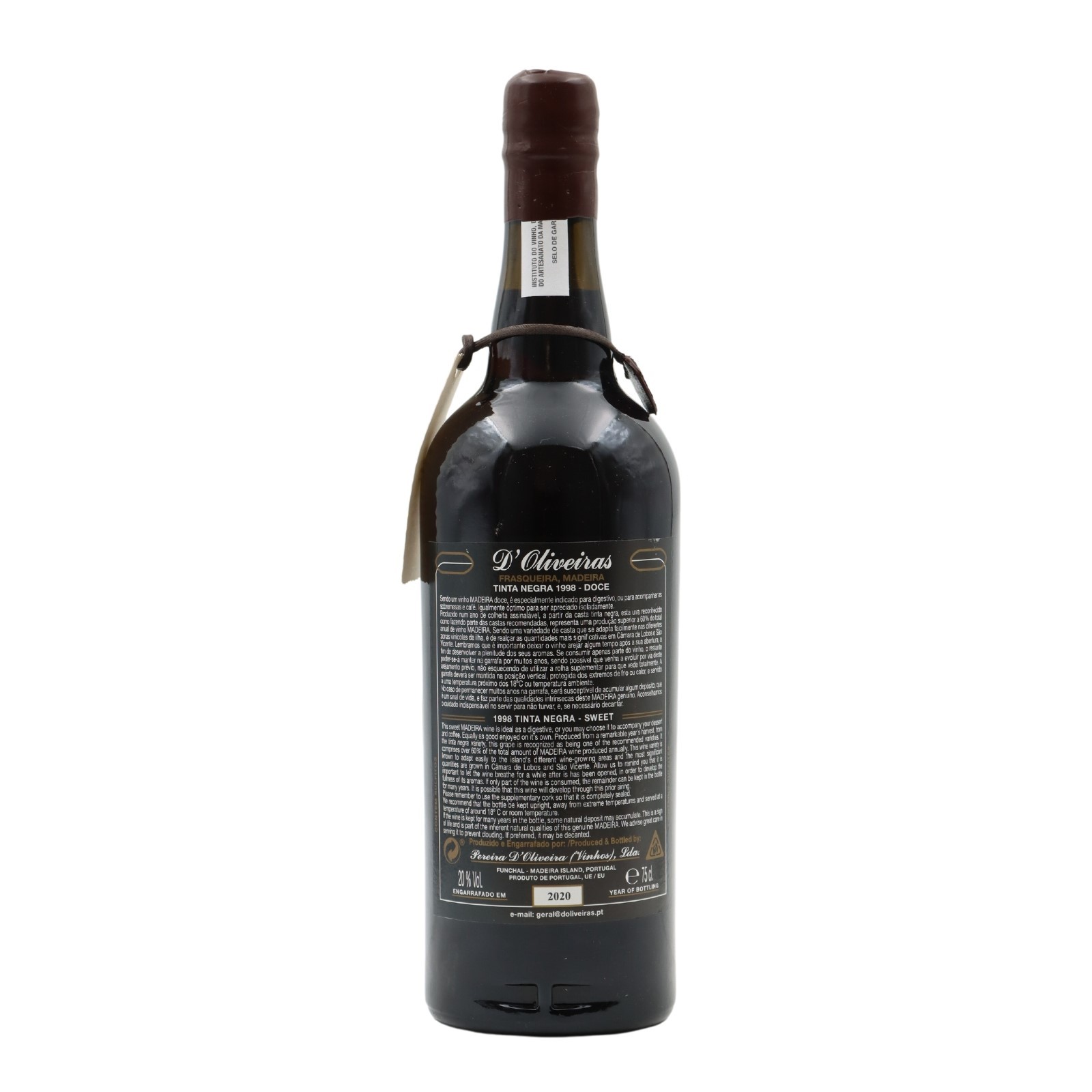 D´Oliveiras Tinta Negra Sweet Madeira 1998
