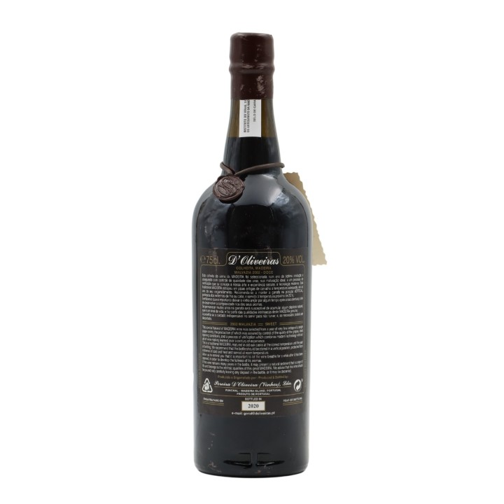D´Oliveiras Malmsey Sweet Madeira 2002