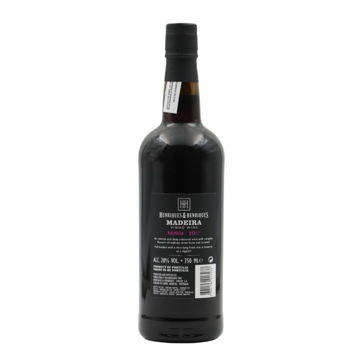 Henriques Henriques Malmsey 10 Anos Madeira