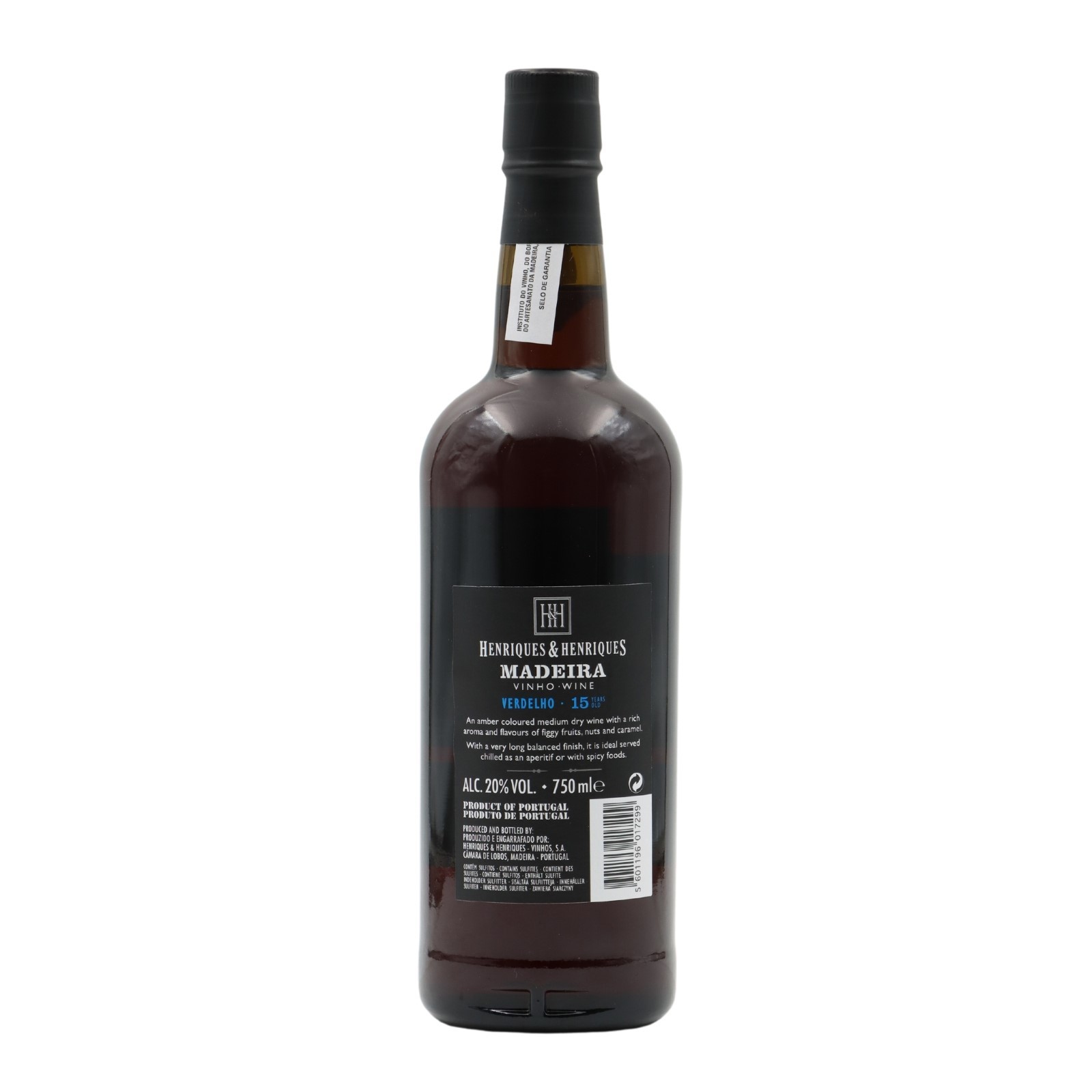 Henriques Henriques Verdelho 15 years Madeira