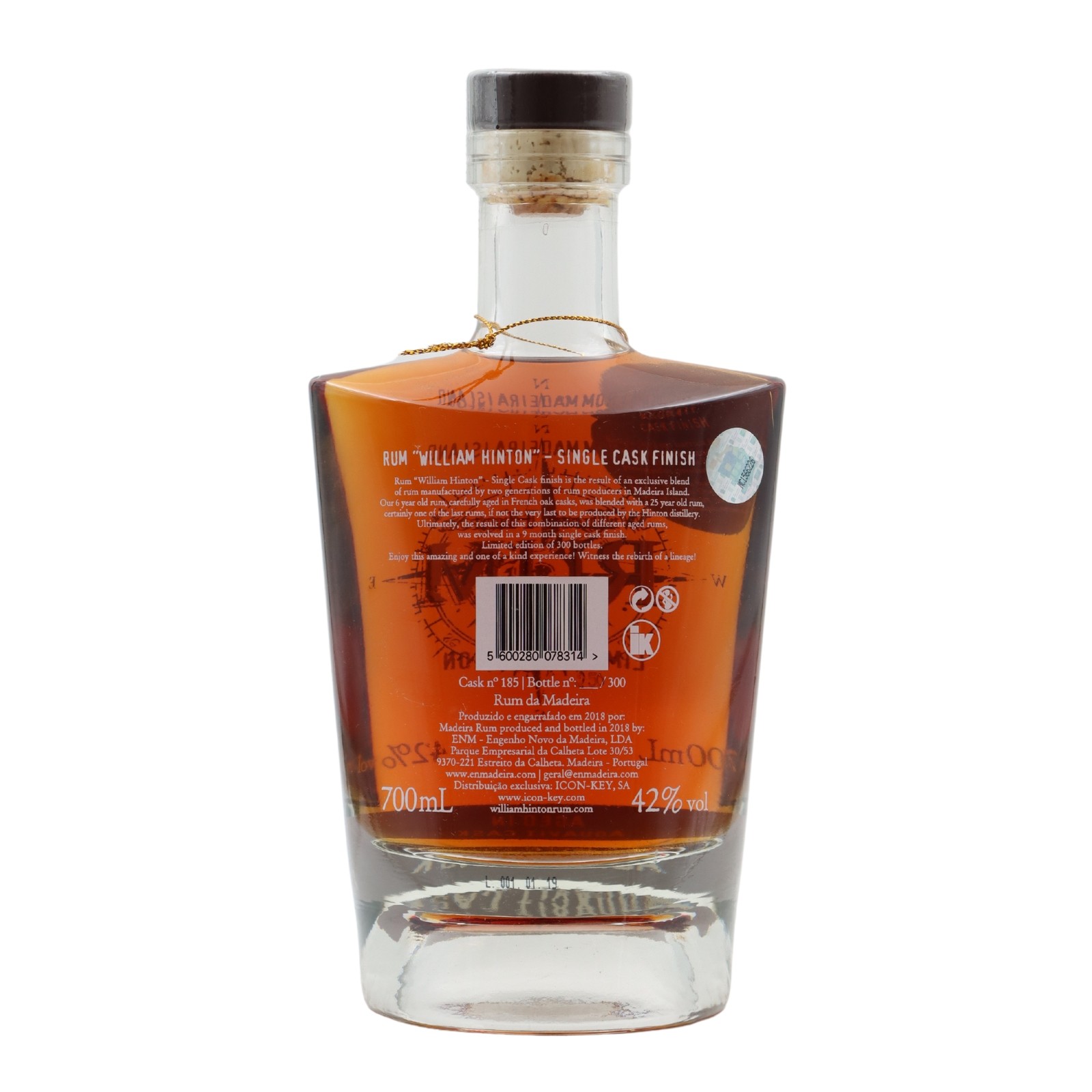 William Hinton Aquavit Single Cask Rum