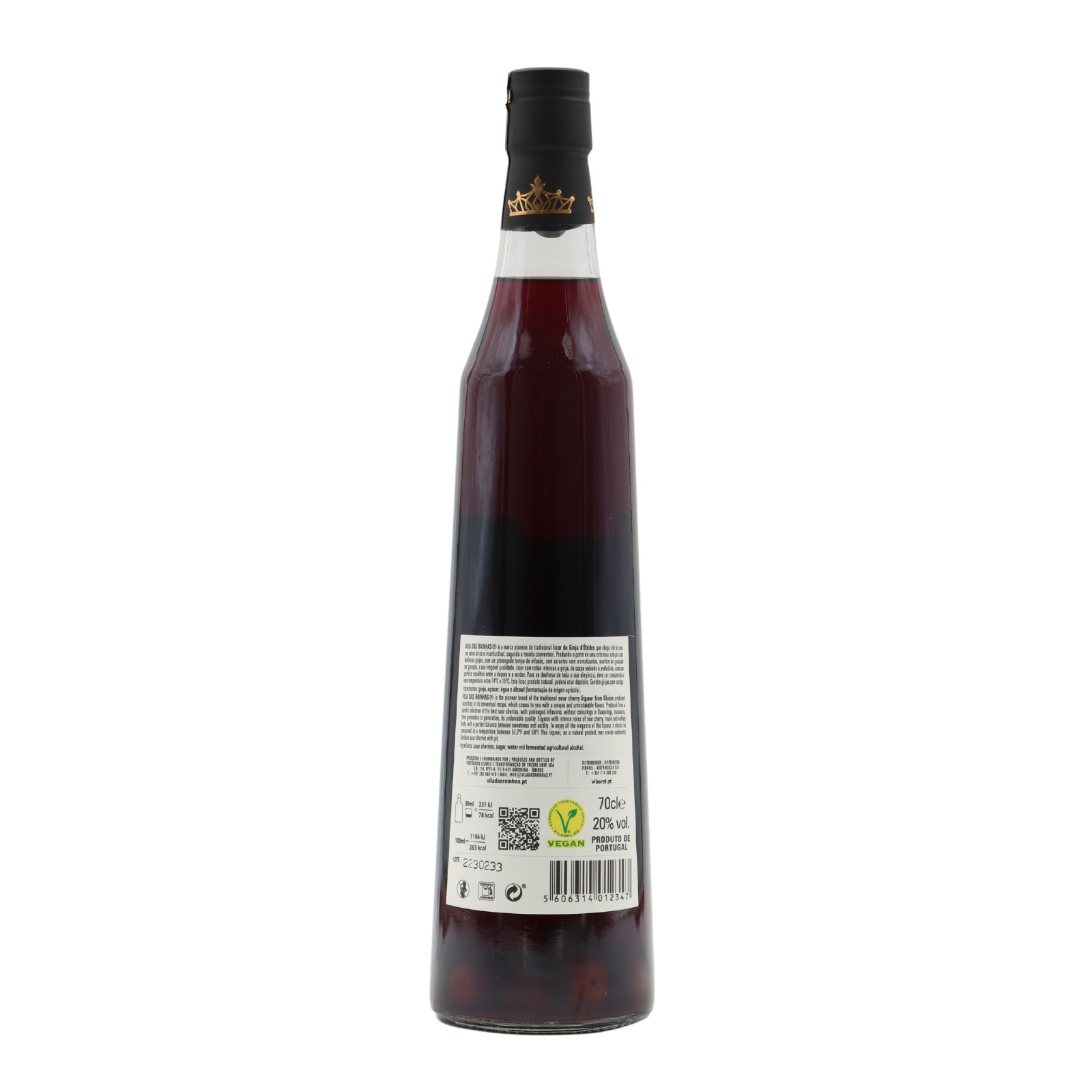 Vila das Rainhas Ginja d'Óbidos with fruit Liqueur