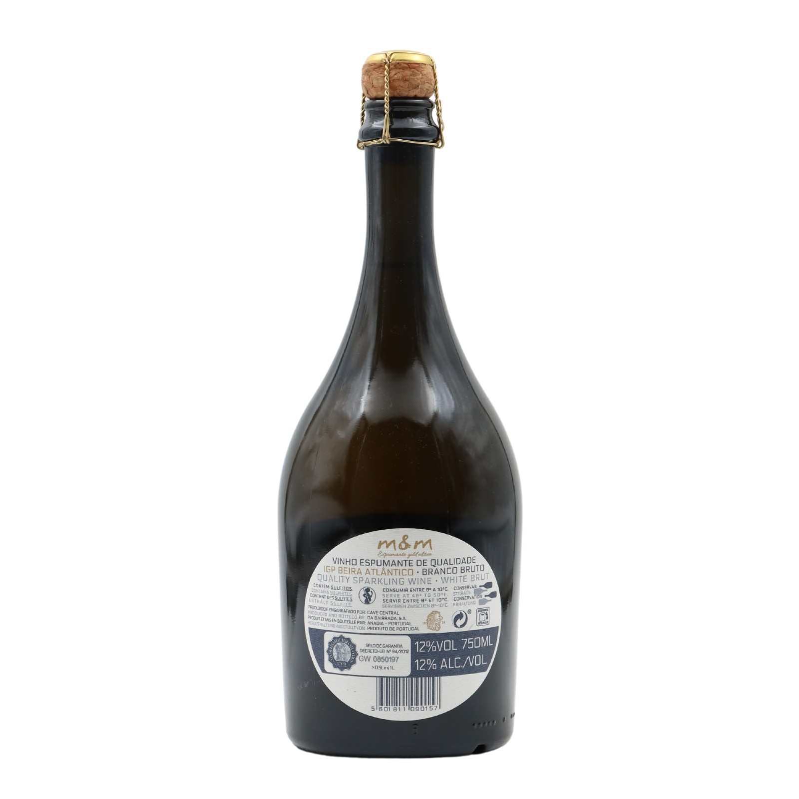 M&M Gold Edition White Brut Sparkling