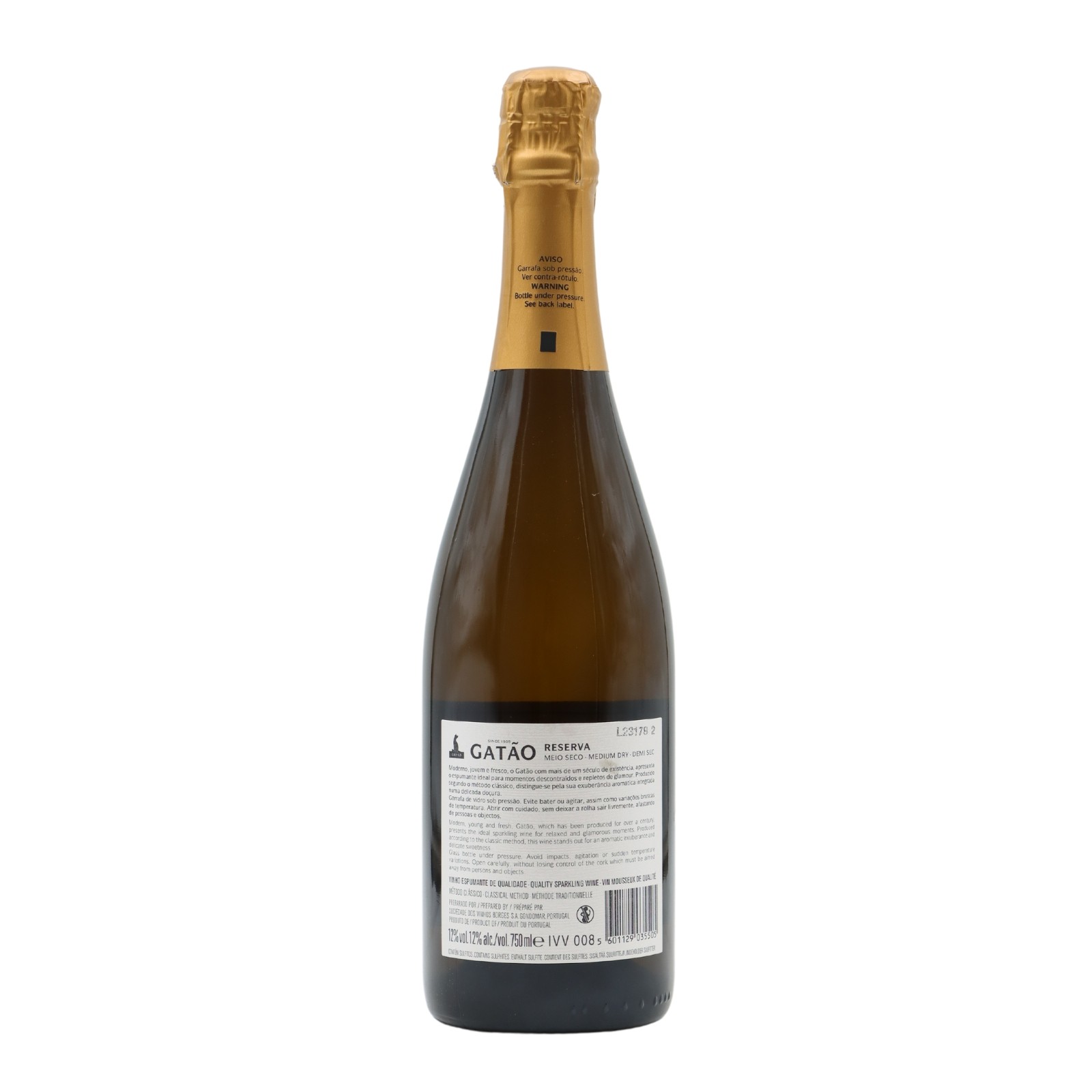 Gatão Reserve Medium Dry Sparkling