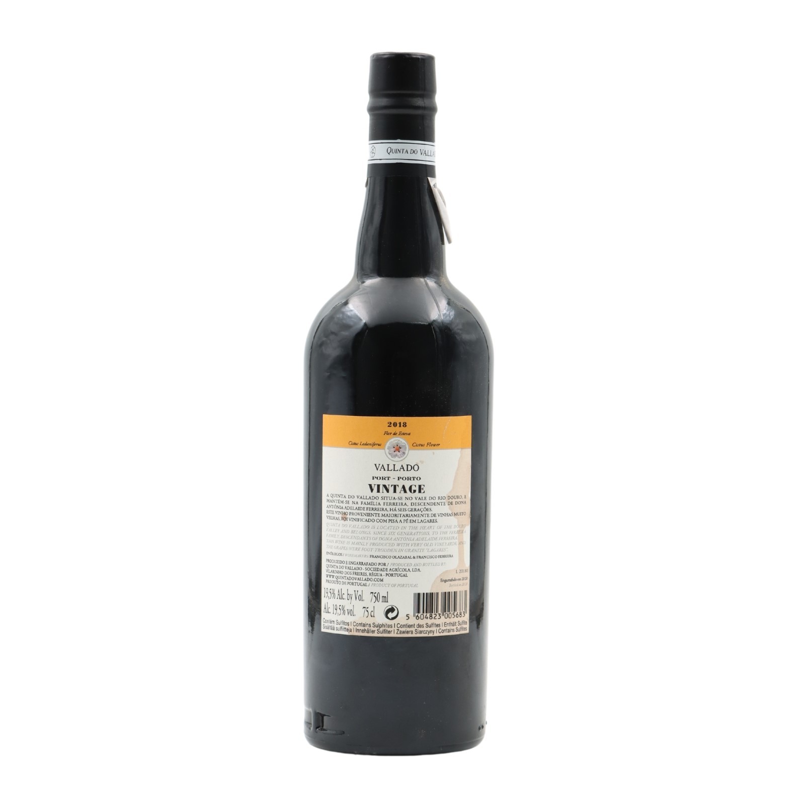 Vallado Vintage Adelaide Port 2018