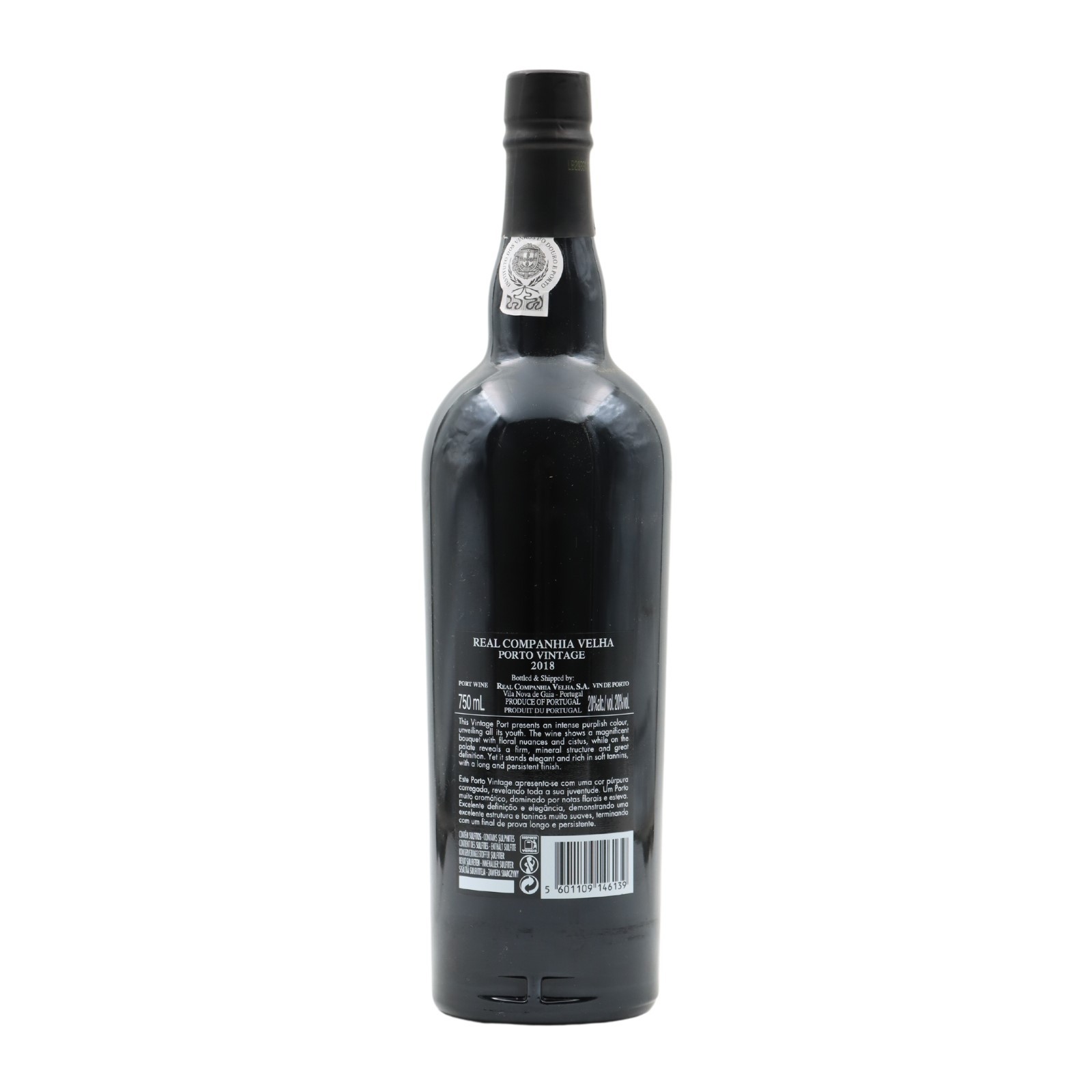 Real Companhia Velha Vintage Portwein 2018