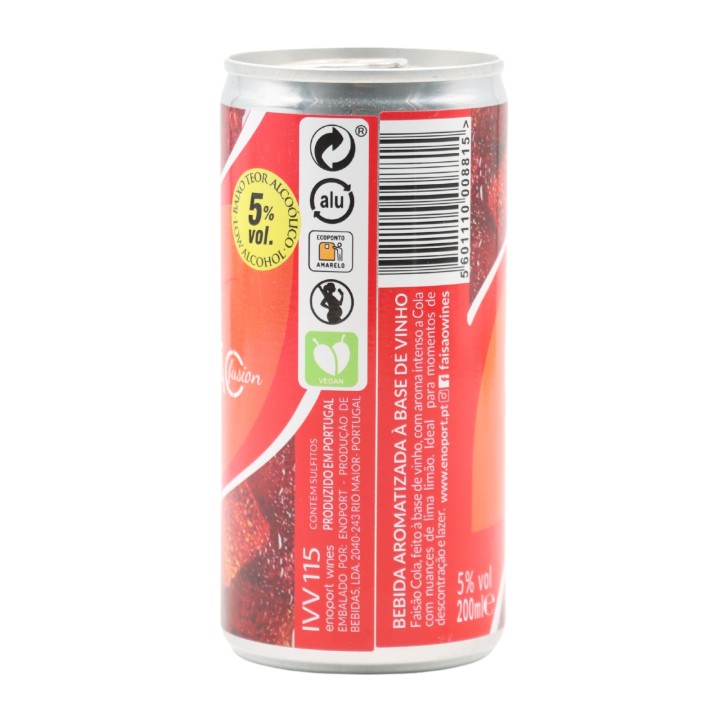 Faisão Fusion Cola in can