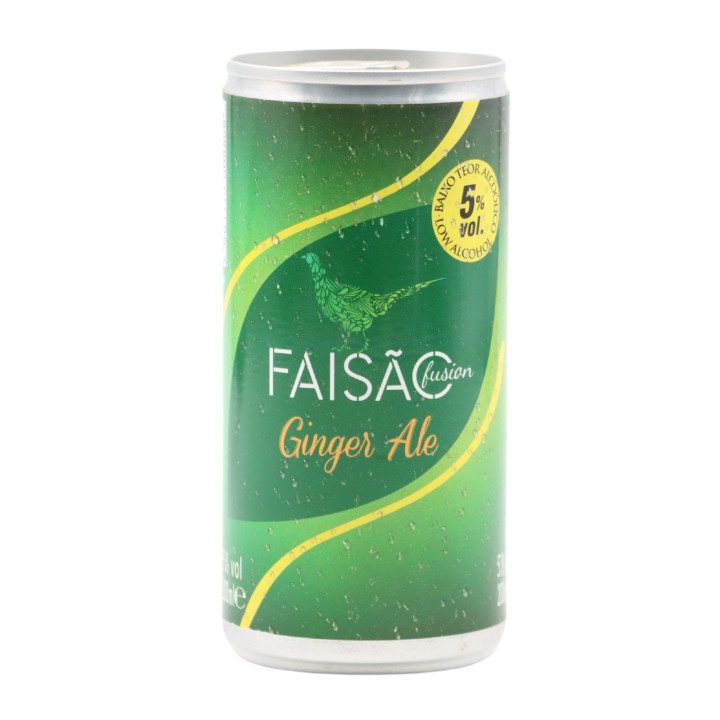Faisão Fusion Ginger Ale en canette 