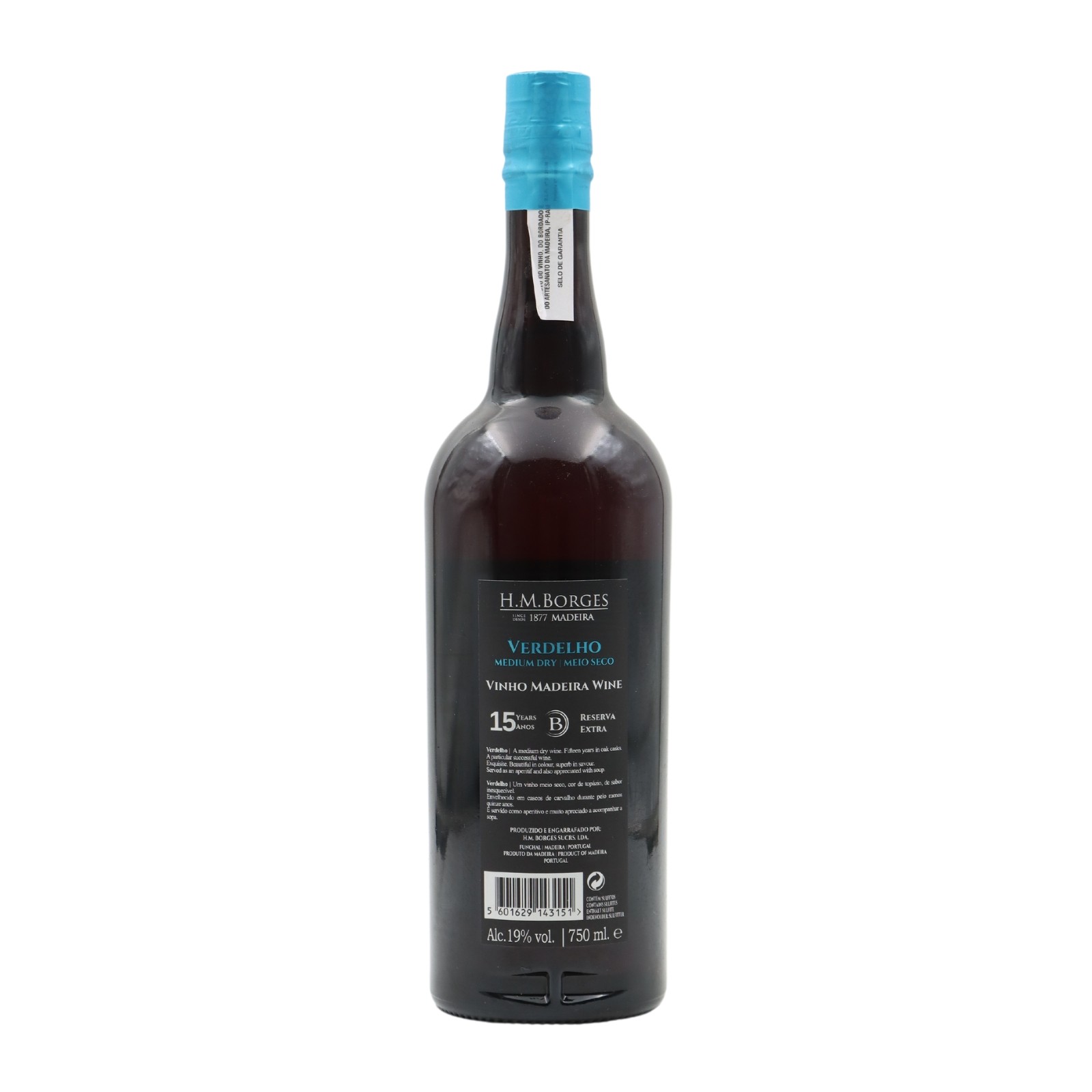 H M Borges Verdelho 15 Anos Madeira