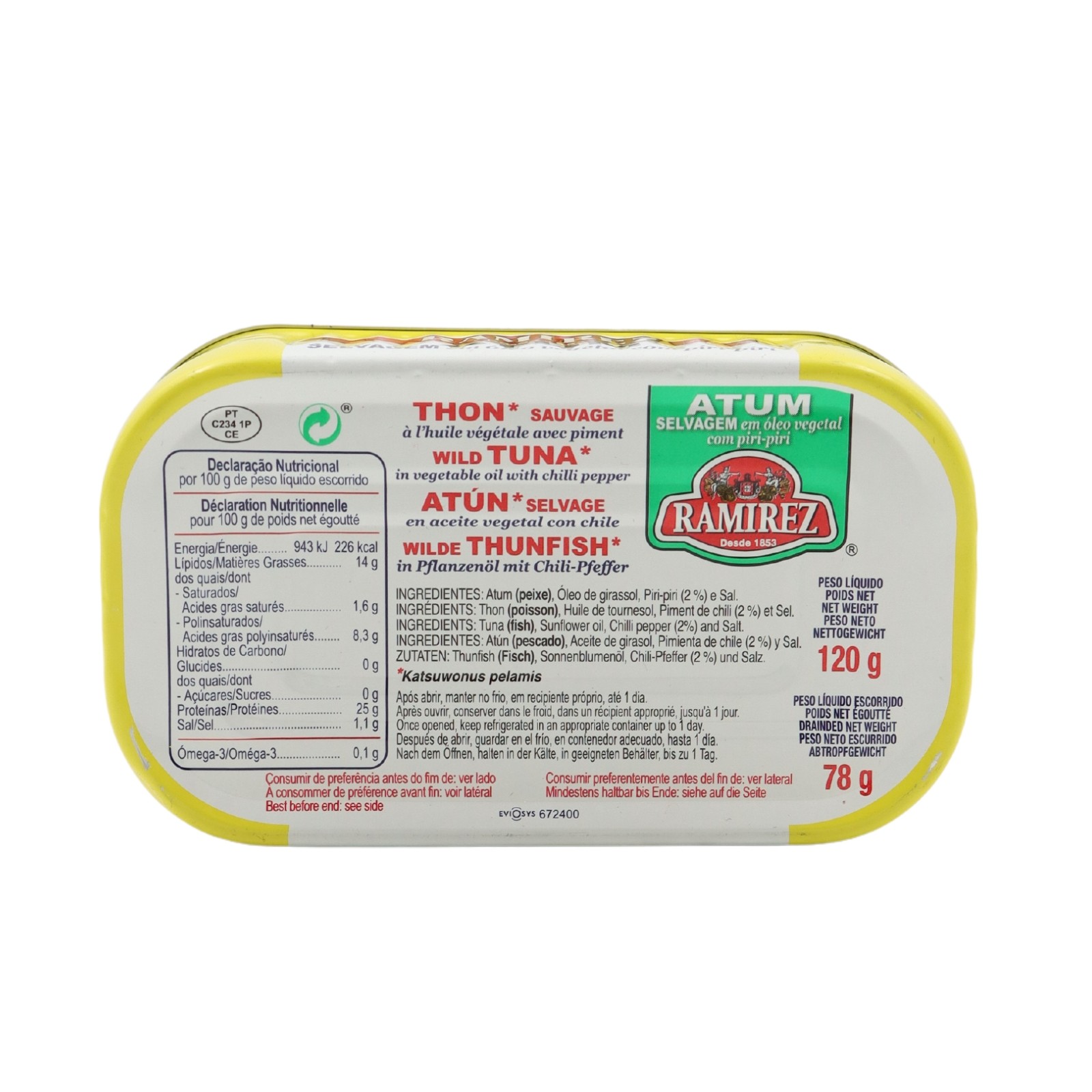 Ramirez Atum em molho picante