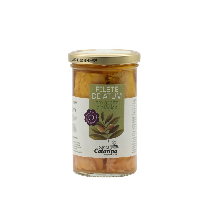 Santa Catarina Biosfera Filete de Atum em Azeite Organico 250 g